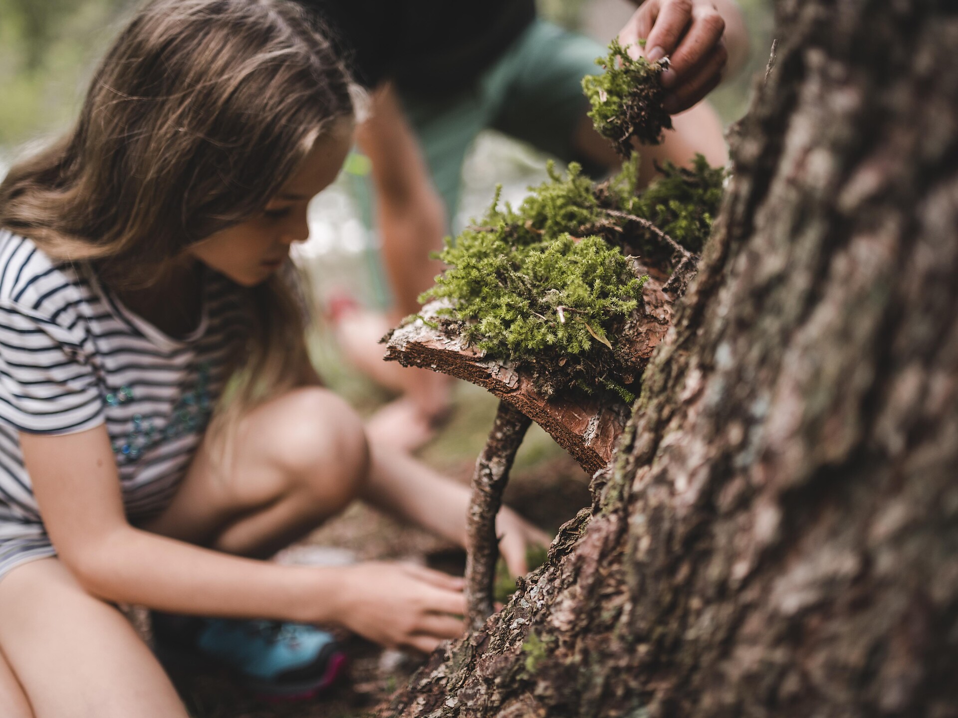Naturwerkstatt Wuschlpuschl ... im Sommer Stilfs 1 suedtirol.info