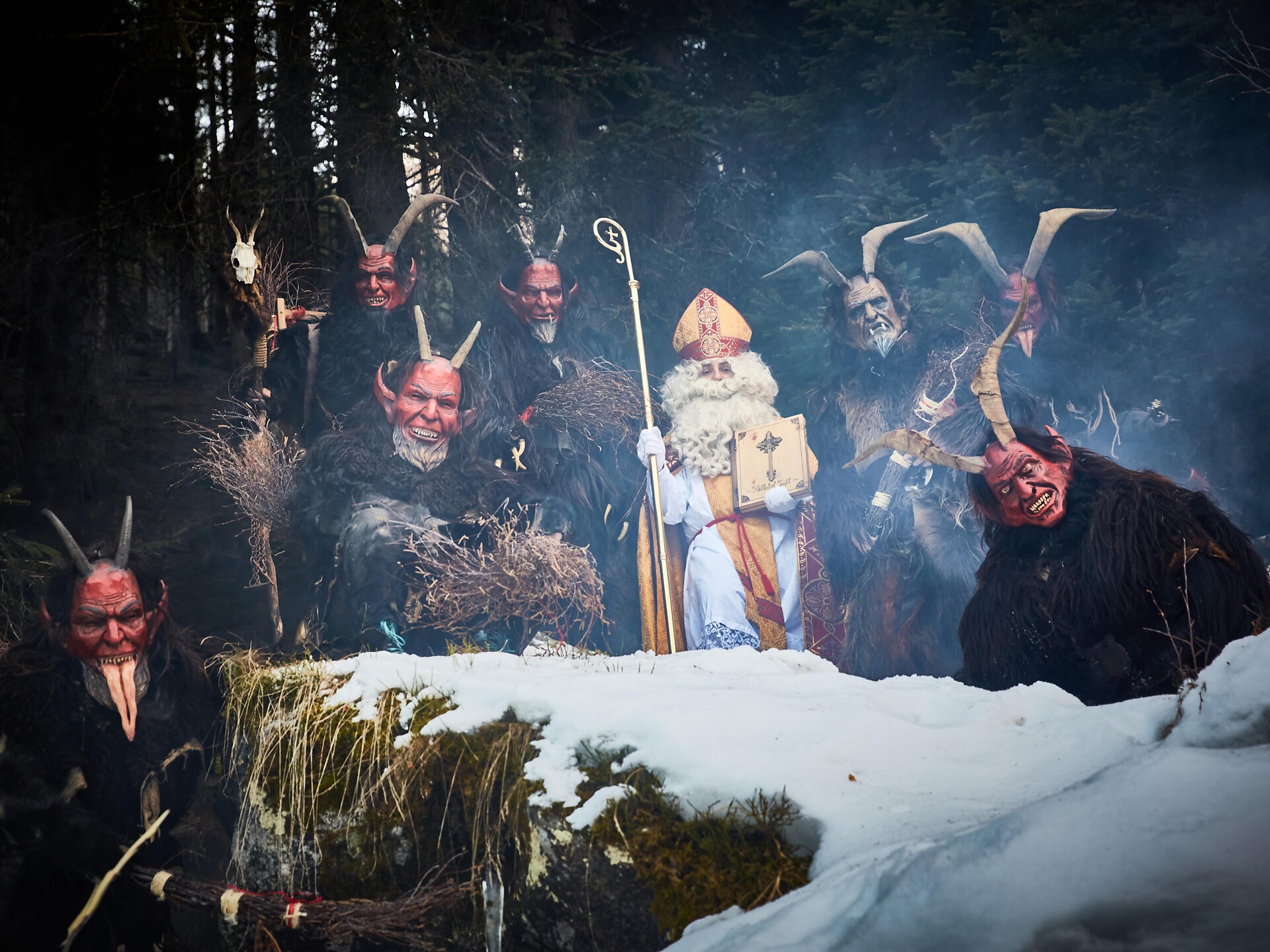 Nikolausumzug in Partschins - Meran und Umgebung - #1 - suedtirol.info