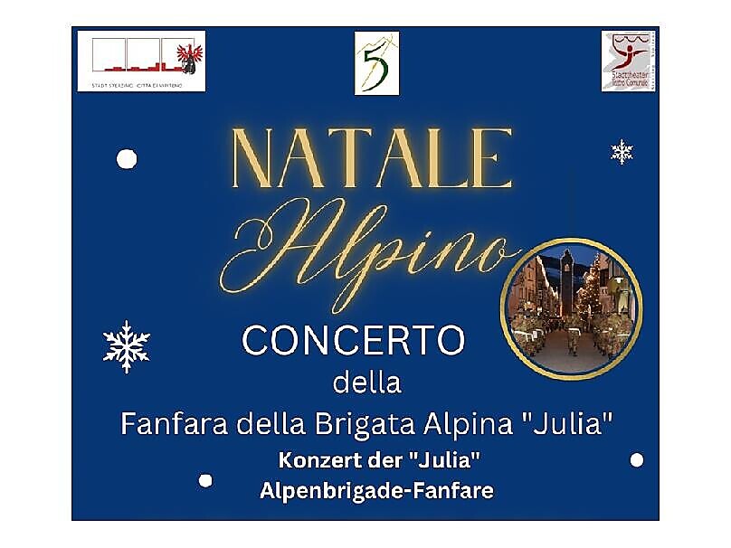 Natale Alpino: Concerto della Fanfara della Brigata Alpina "Julia" - Vipiteno e dintorni - #1 - suedtirol.info