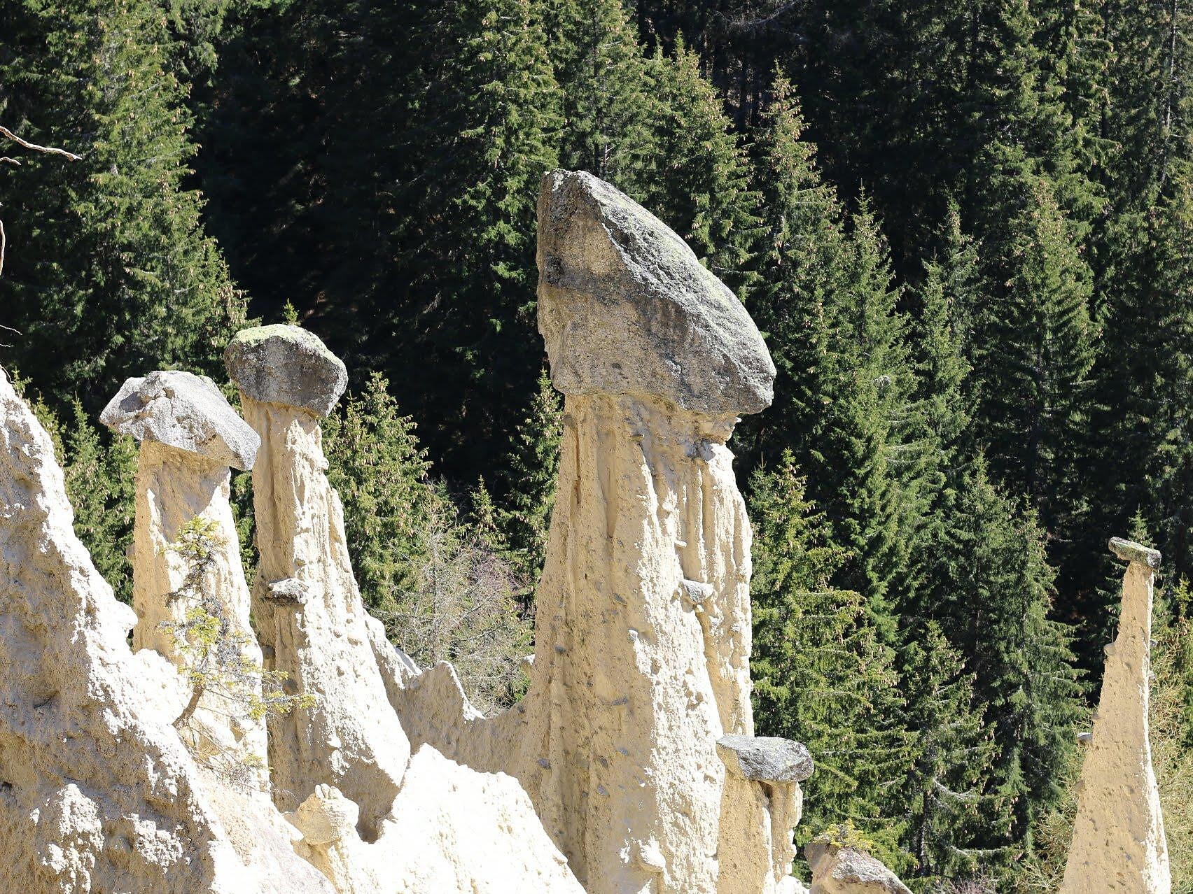 Naturphänomen Erdpyramiden in Percha Gsies 2 suedtirol.info