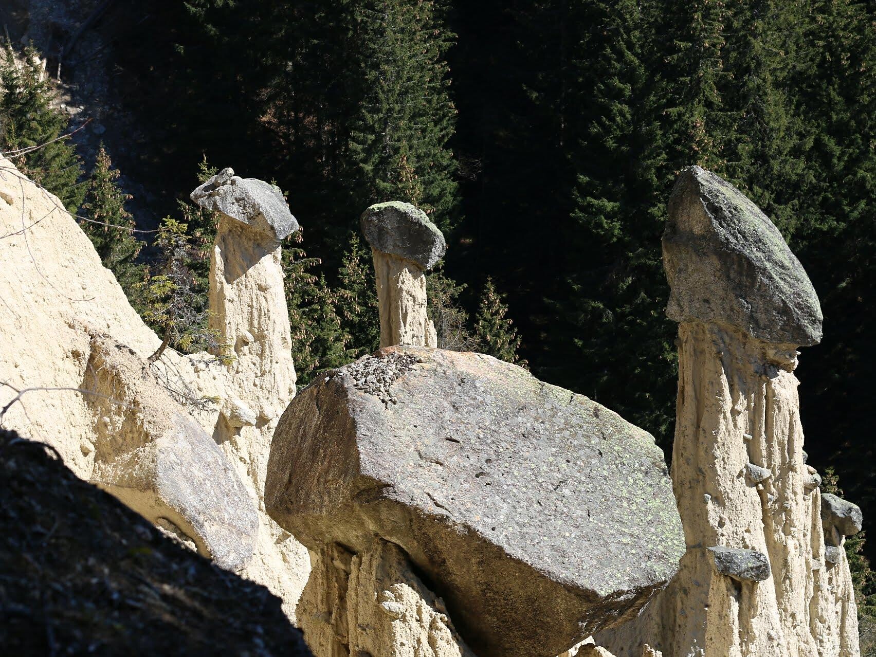 Naturphänomen Erdpyramiden in Percha Gsies 3 suedtirol.info