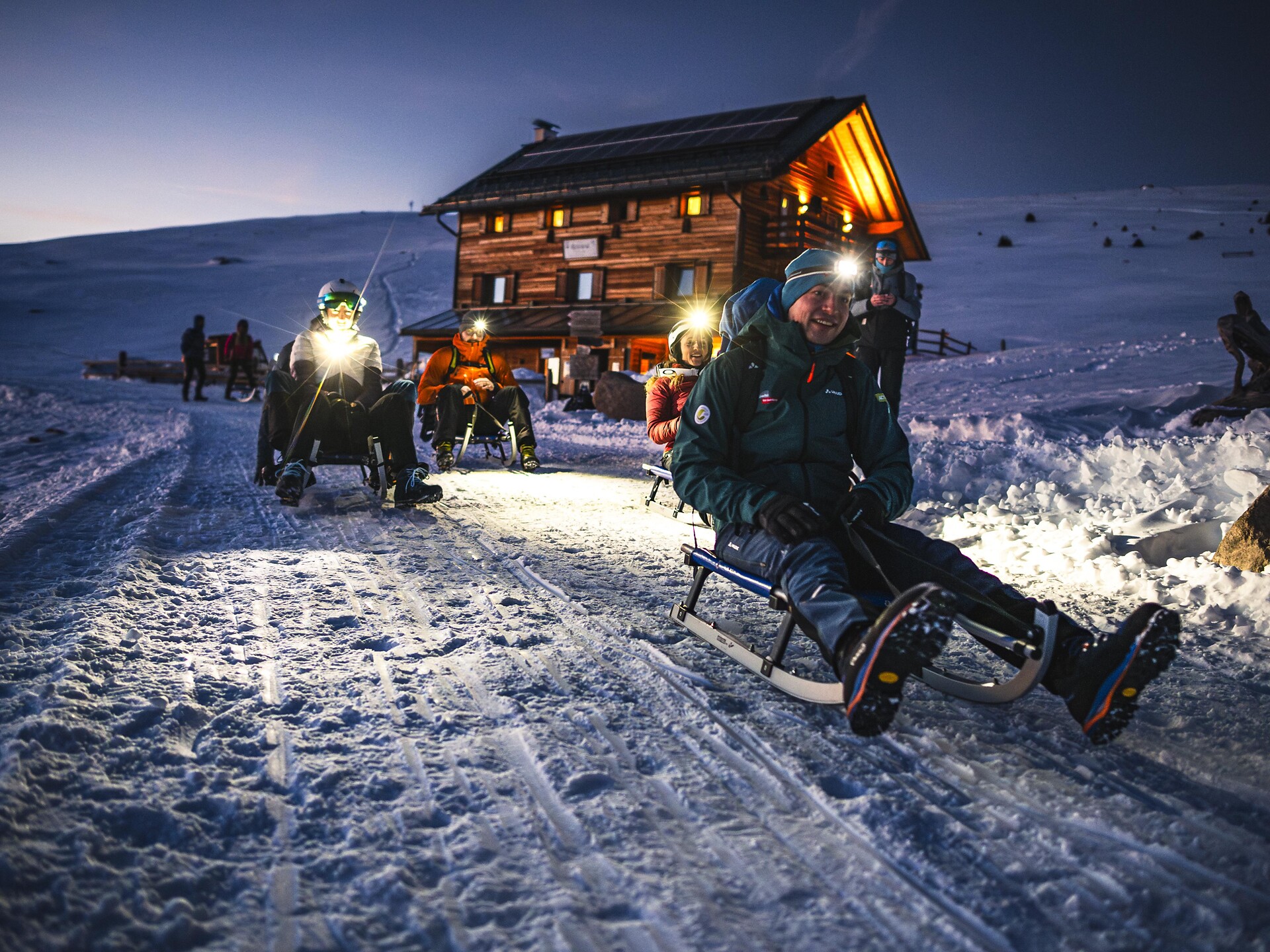 Nachtrodeln und Hüttenzauber - Dolomitenregion Gröden - #1 - suedtirol.info