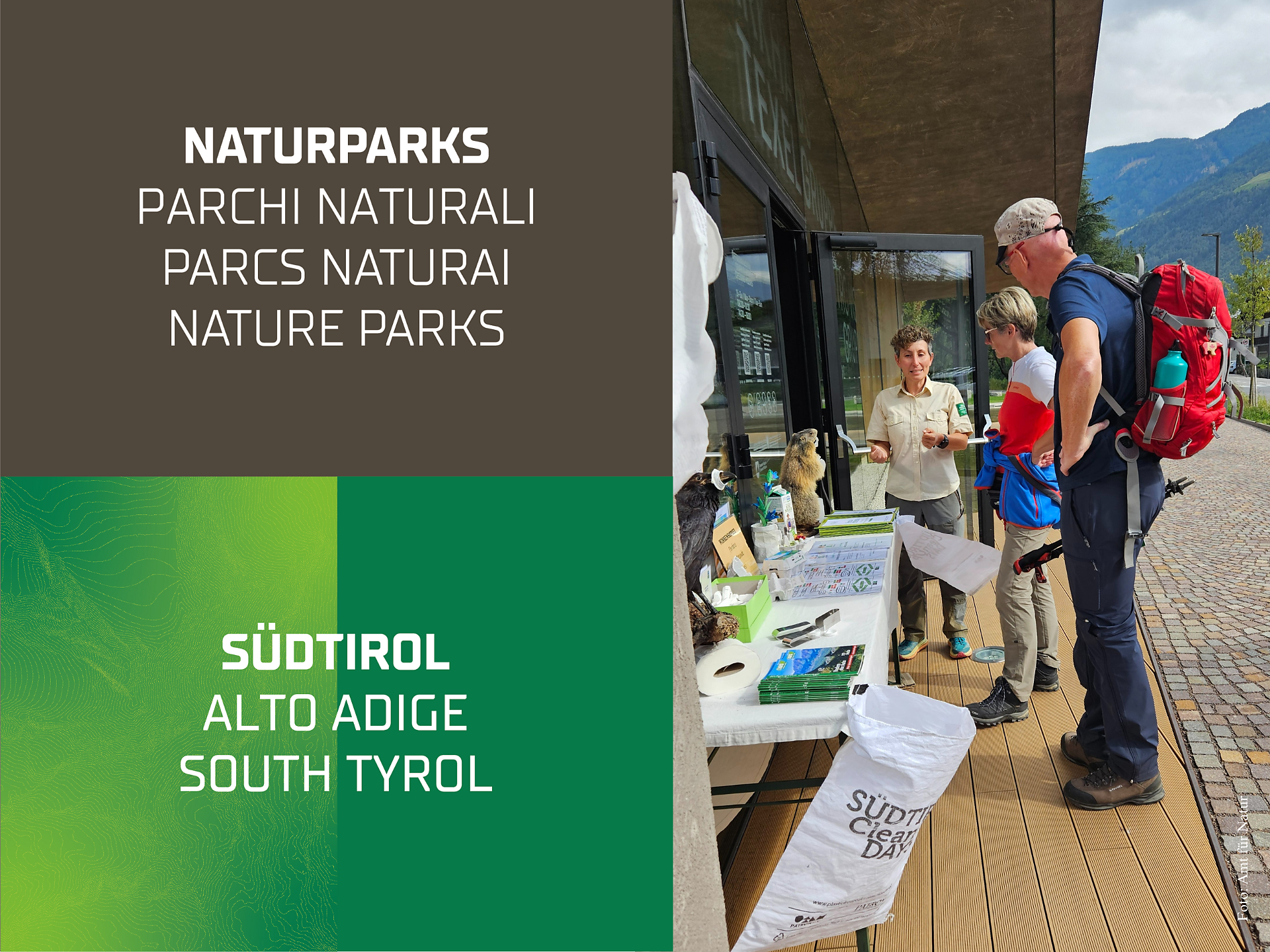 Naturpark Infostand beim Biofest in Algund - Meran und Umgebung - #3 - suedtirol.info