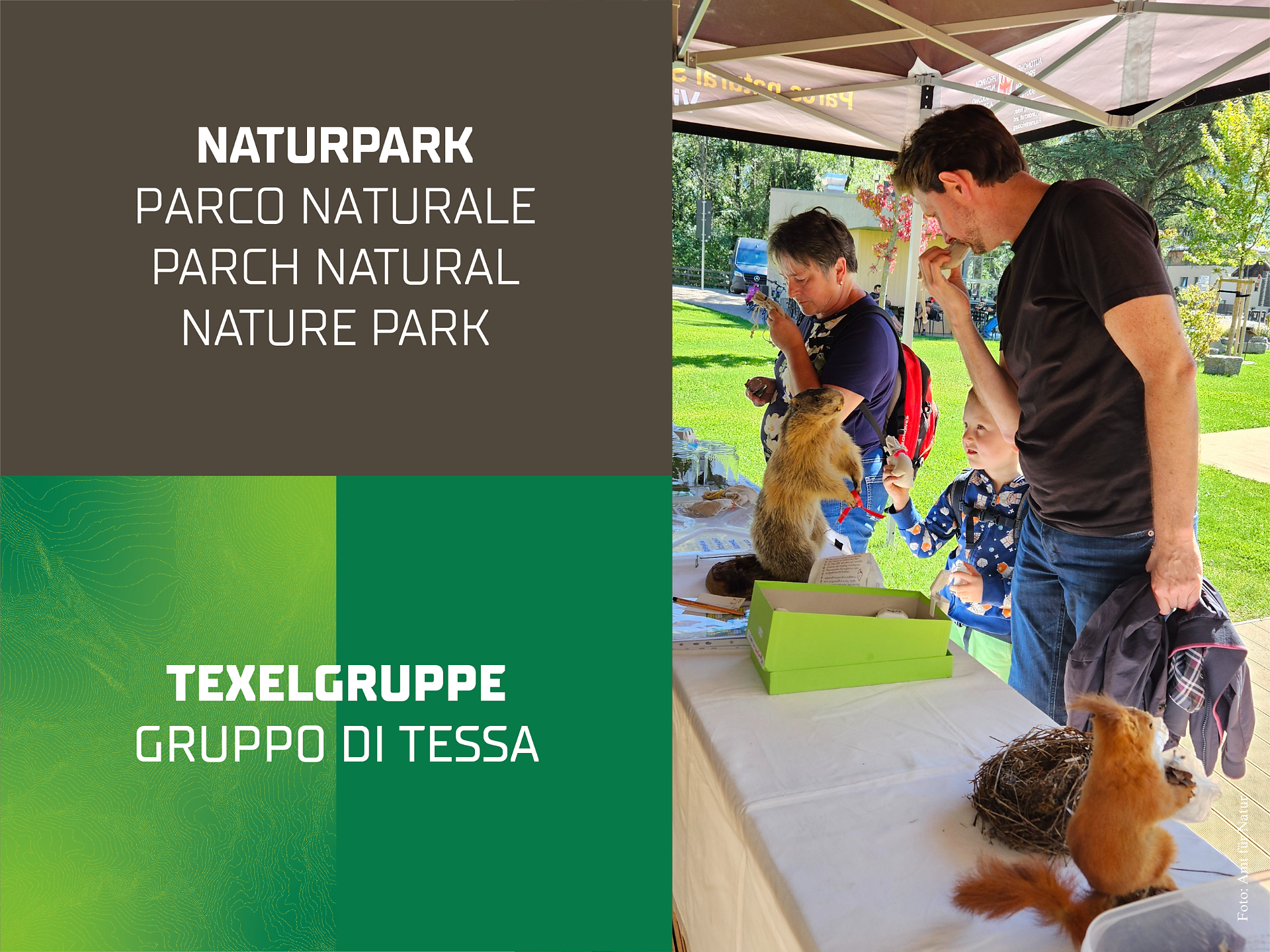 Naturpark Infostand beim Biofest in Algund - Meran und Umgebung - #1 - suedtirol.info