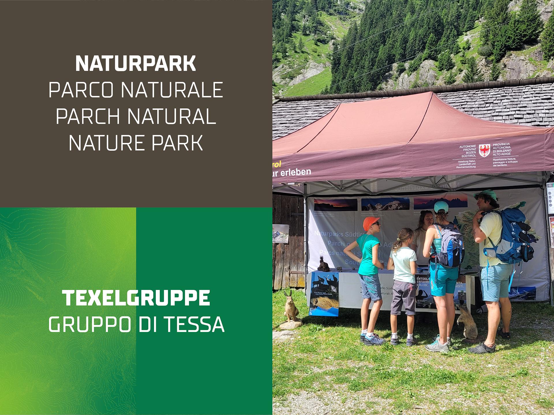 Naturpark Infostand beim Biofest in Algund - Meran und Umgebung - #2 - suedtirol.info