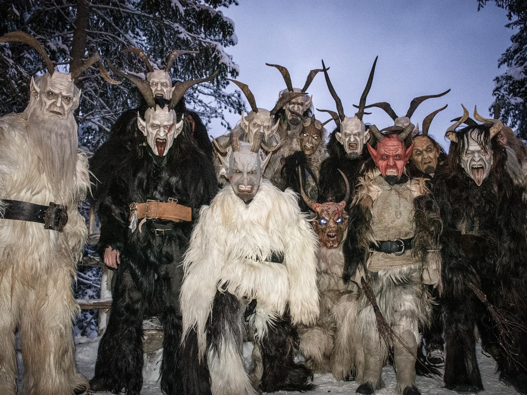 7th big "Krampus" (devil) run - Dolomites Region Eggental - #3 - suedtirol.info