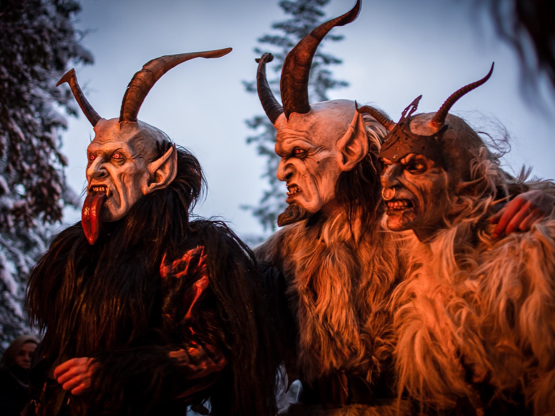 7th big "Krampus" (devil) run - Dolomites Region Eggental - #1 - suedtirol.info