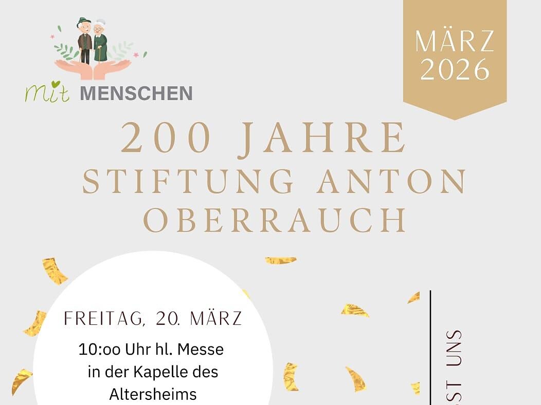 200 Jahre Stiftung Anton Oberrauch - Bozen und Umgebung - #1 - suedtirol.info