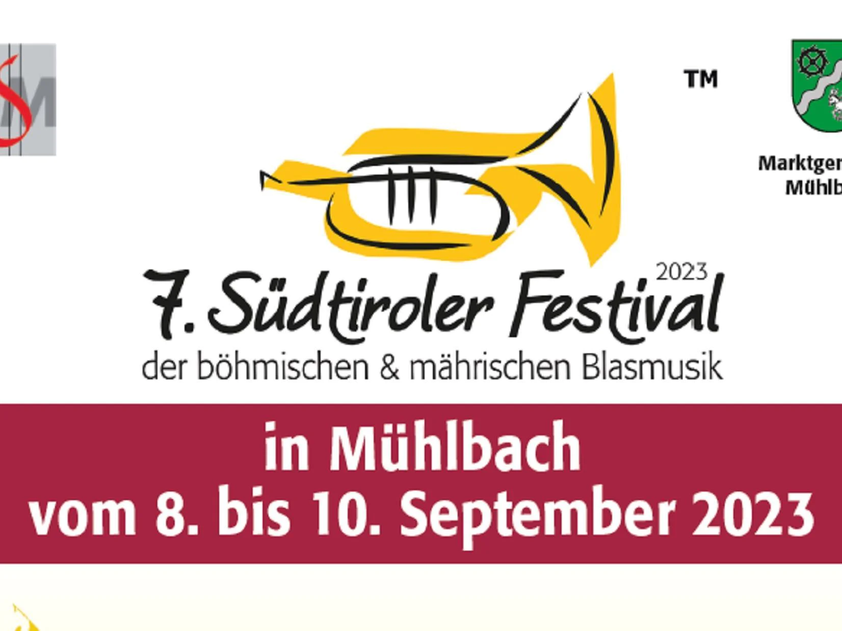 Brass festival with different bands in Mühlbach Mühlbach/Rio di Pusteria 1 suedtirol.info
