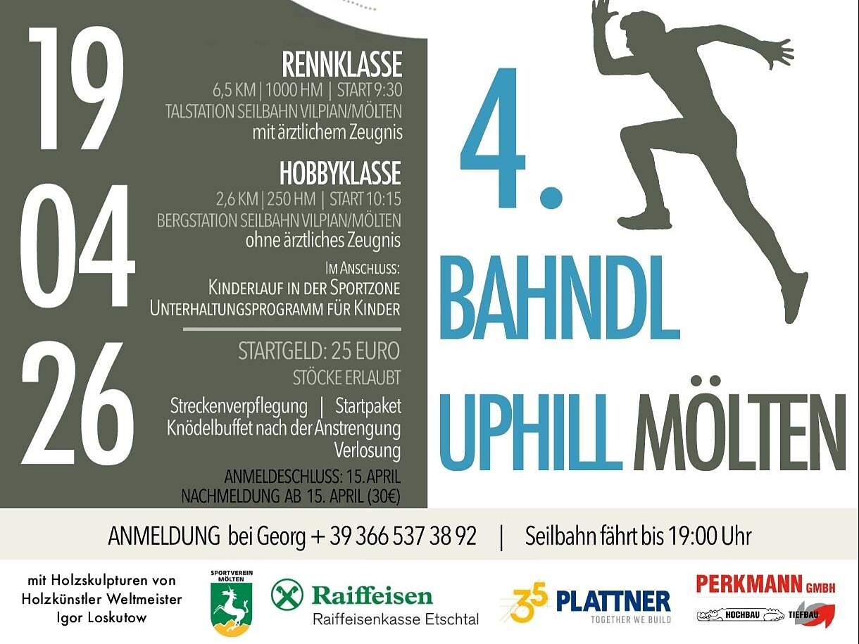 4. UPHILL RACE MÖLTEN - Bolzano/Bozen and environs - #2 - suedtirol.info