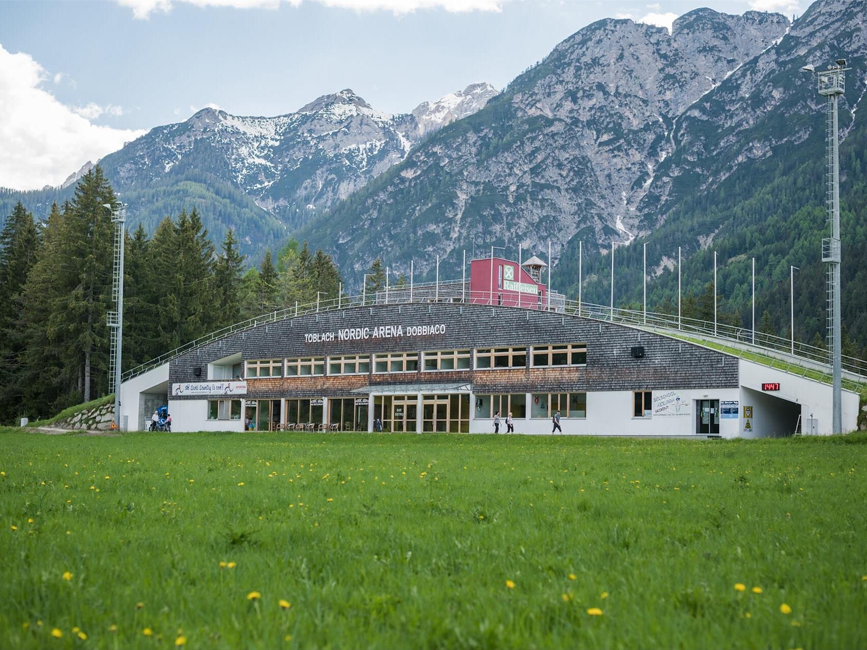 1. Corsa nella Arena di Dobbiaco - Regione dolomitica 3 Cime - #1 - suedtirol.info