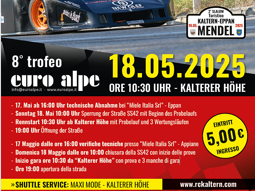8. Mendelslalom - Racingclub Kaltern Kaltern an der Weinstraße 2 suedtirol.info