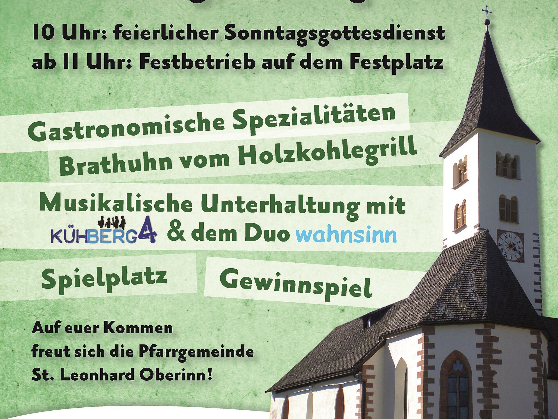 Oberinner Pfarr- und Dorffest - Bozen und Umgebung - #2 - suedtirol.info