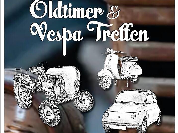 Vintage car & Vespa meeting Mölten/Meltina 1 suedtirol.info