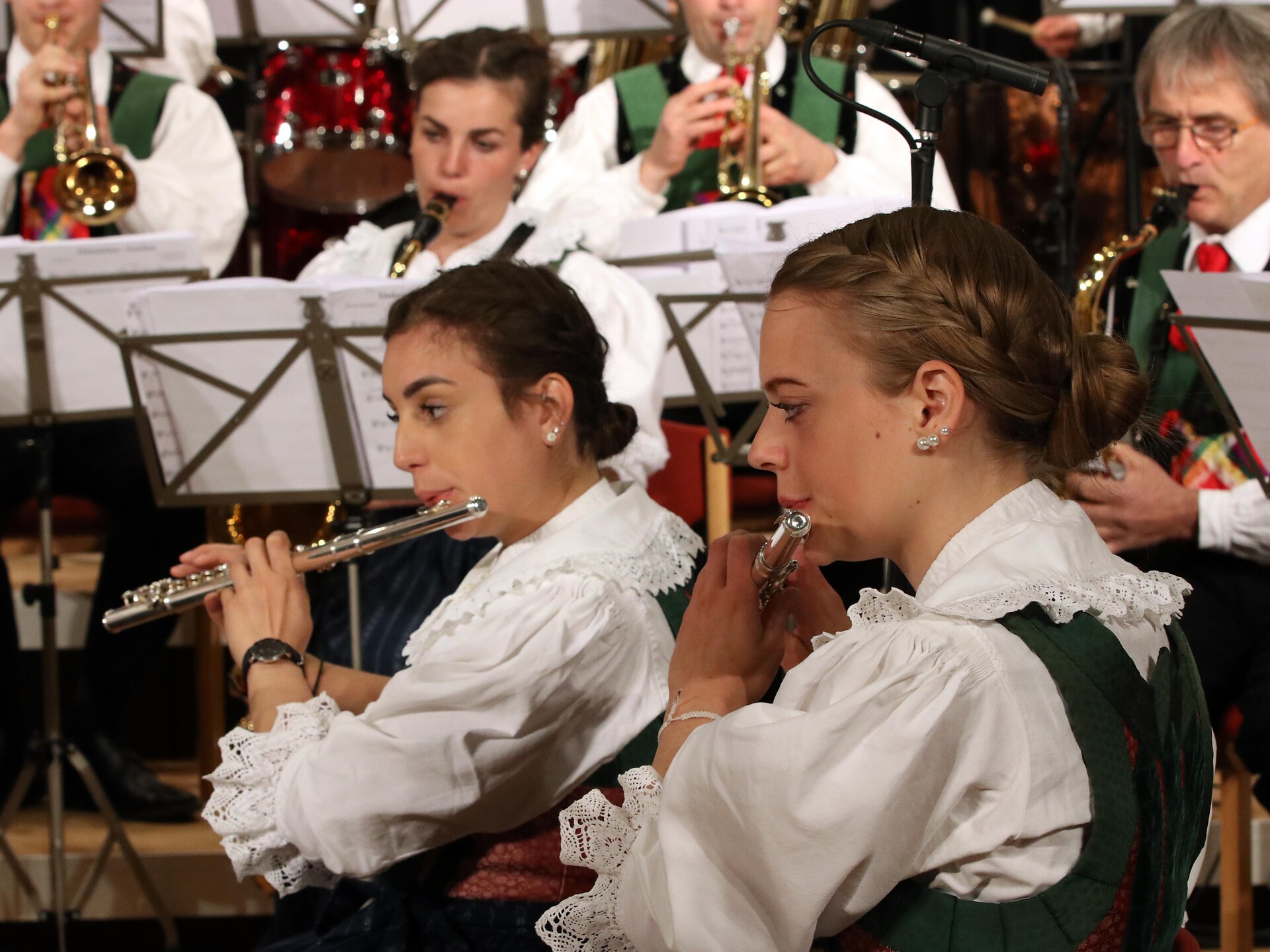 Easter concert of the traditional music band Welschnofen | Nova Levante - Dolomites Region Eggental - #2 - suedtirol.info
