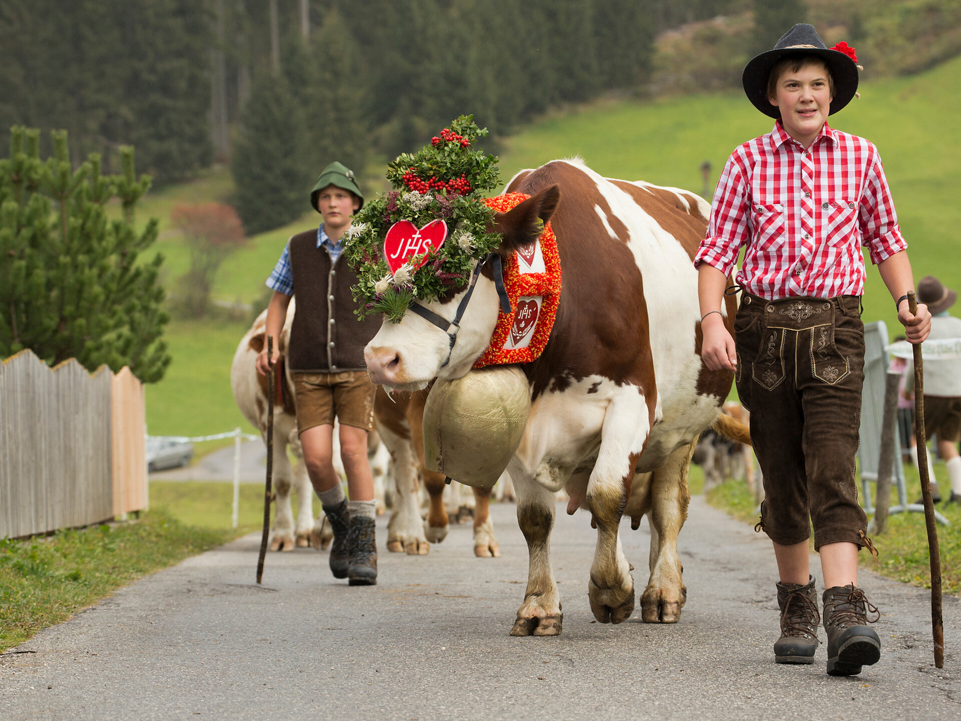 Obotola Kirschta mit Original Öbotola Almabtrieb im Gsiesertal -  - #2 - suedtirol.info