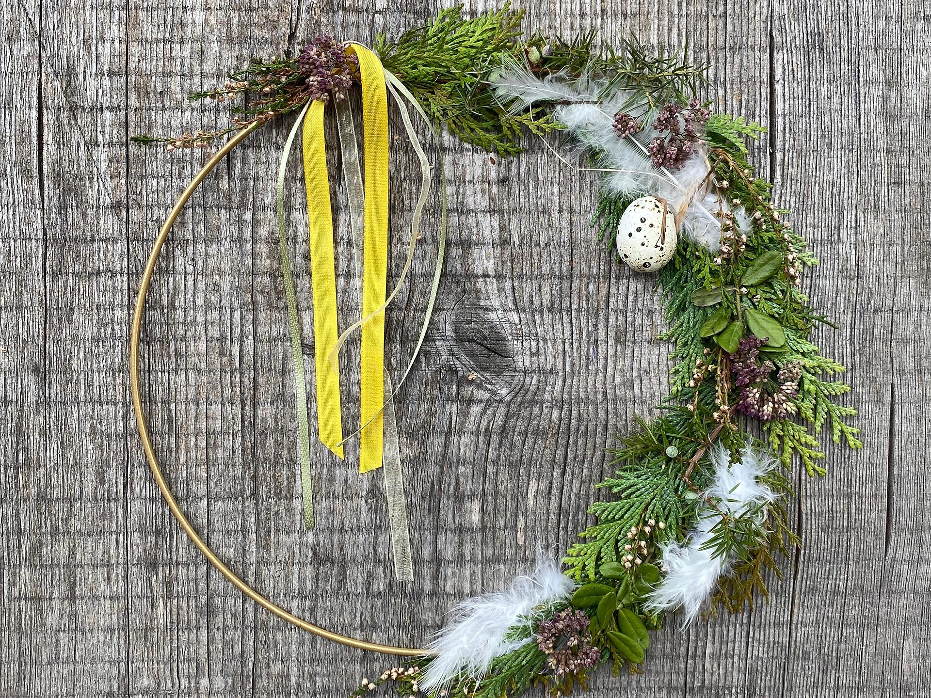 Decorazioni pasquali con materiali naturali - Regione dolomitica Val Gardena - #1 - suedtirol.info