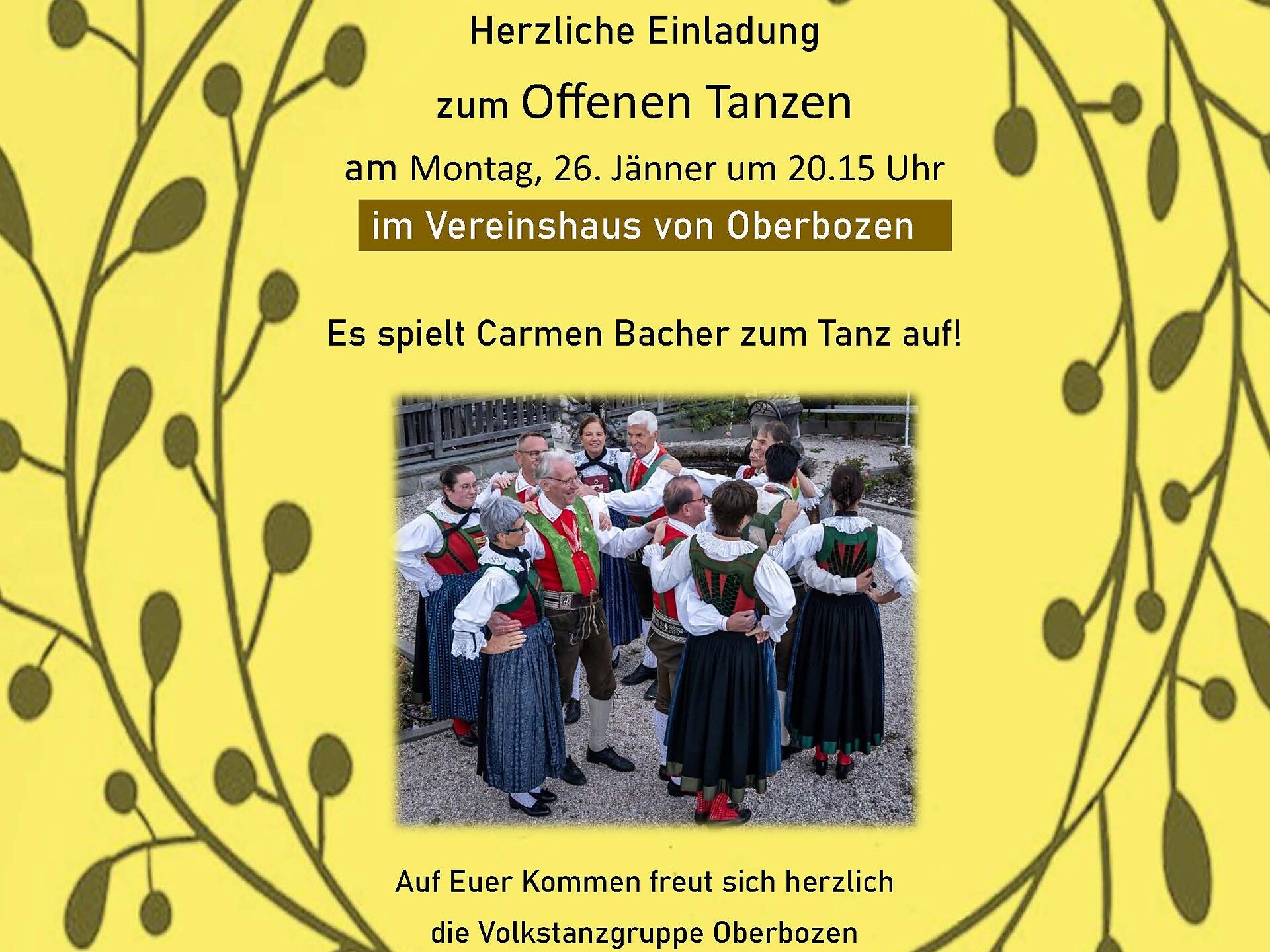 Serata di ballo popolare - Bolzano e dintorni - #1 - suedtirol.info