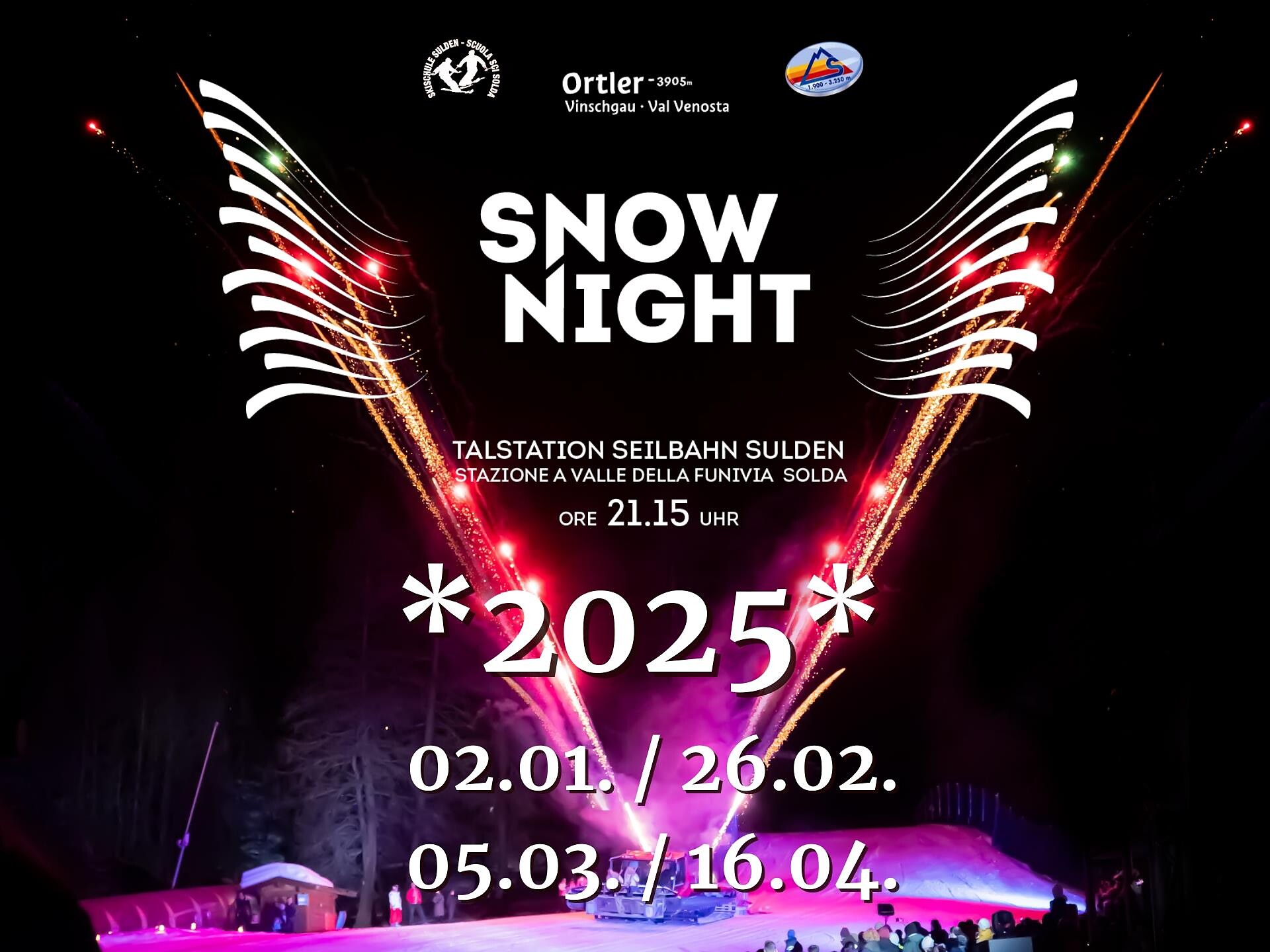 ORTLER SNOWNIGHT 2024/2025 Stelvio 1 suedtirol.info