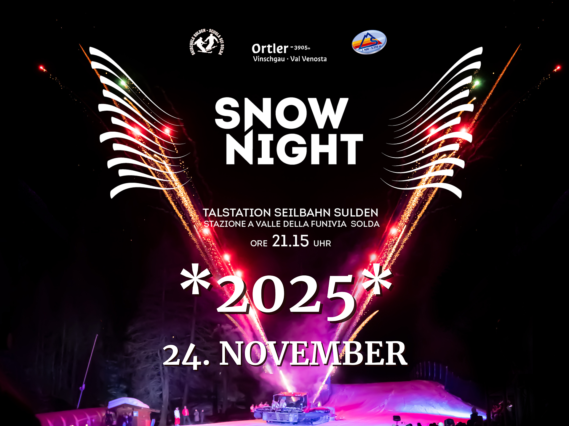 ORTLER SNOWNIGHT - Val Venosta - #1 - suedtirol.info