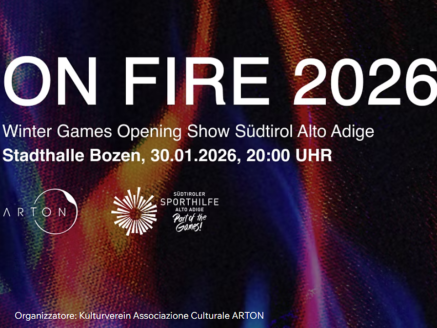 ON FIRE Gala 2026 - Bolzano/Bozen and environs - #1 - suedtirol.info