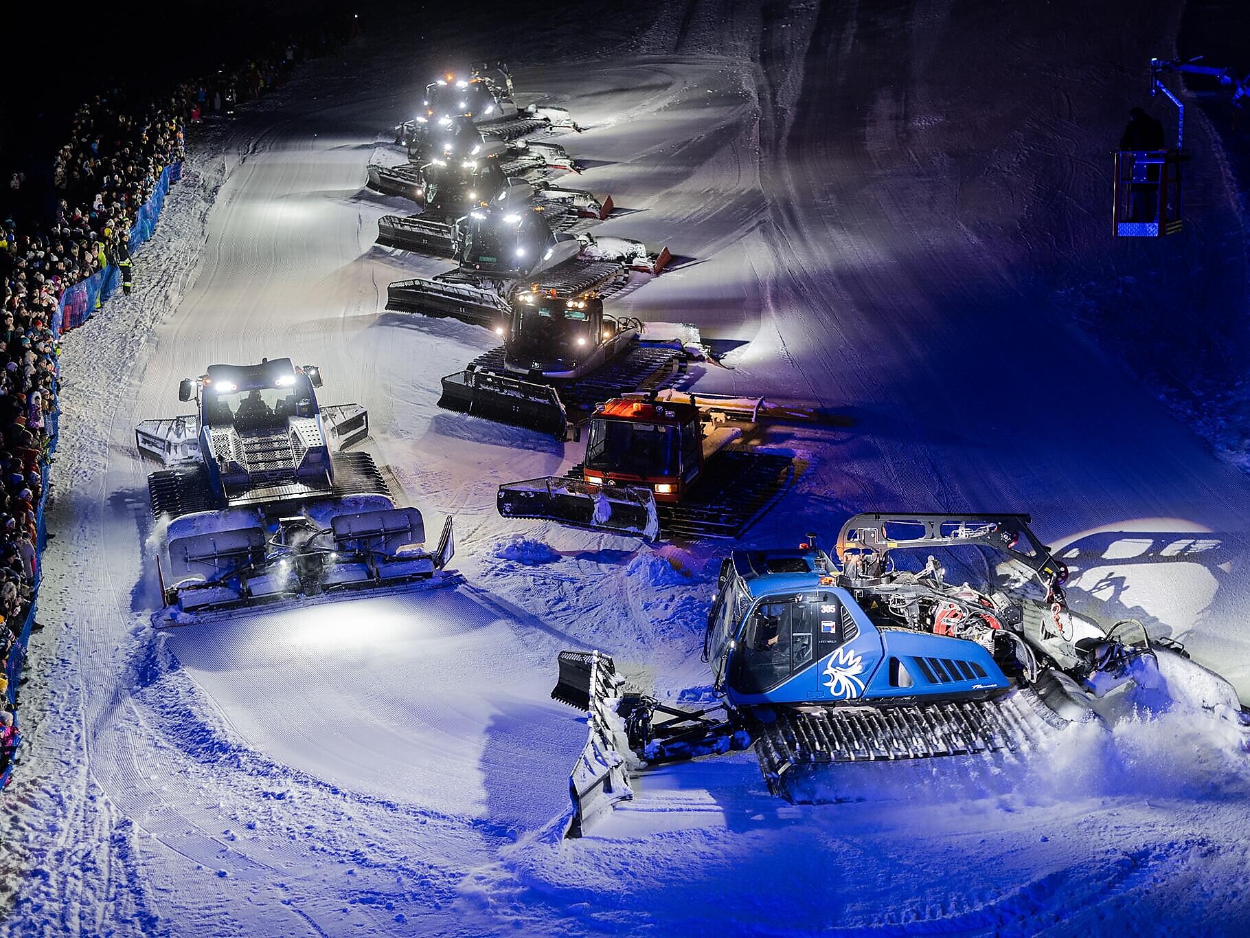 "Fire on Snow" Skishow - Dolomitenregion Kronplatz - #1 - suedtirol.info