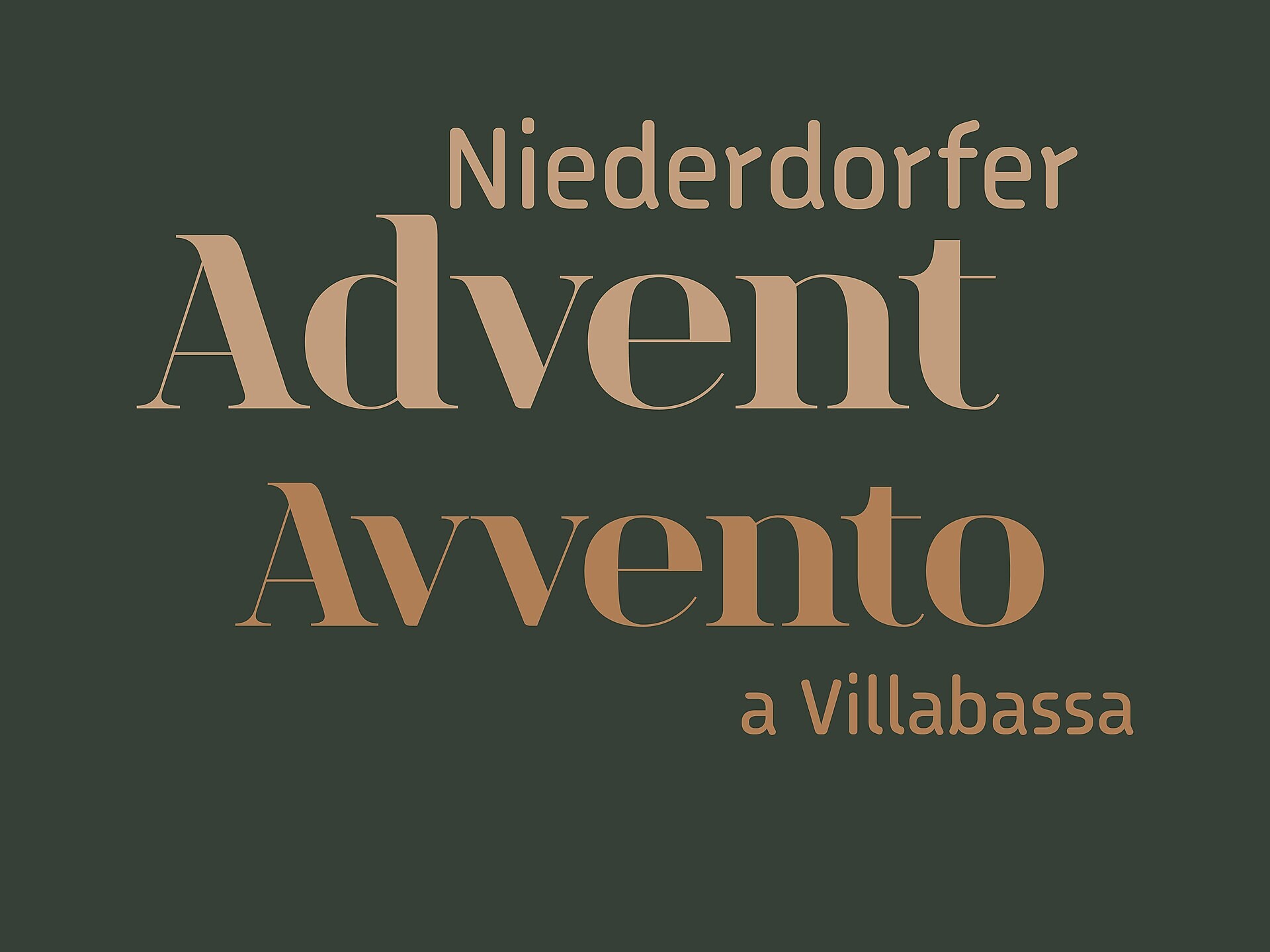 `advent in Villabassa`- together 30.11.2025 - Dolomites Region 3 Zinnen - #1 - suedtirol.info