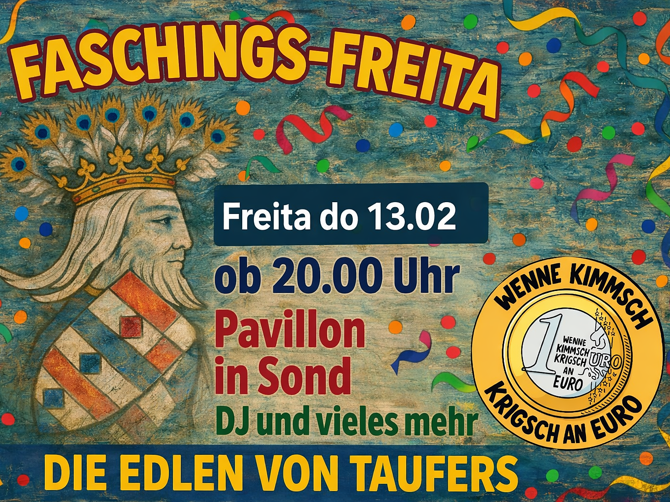 "Foschings-Freita" - Faschingsfeier - Ahrntal - #1 - suedtirol.info