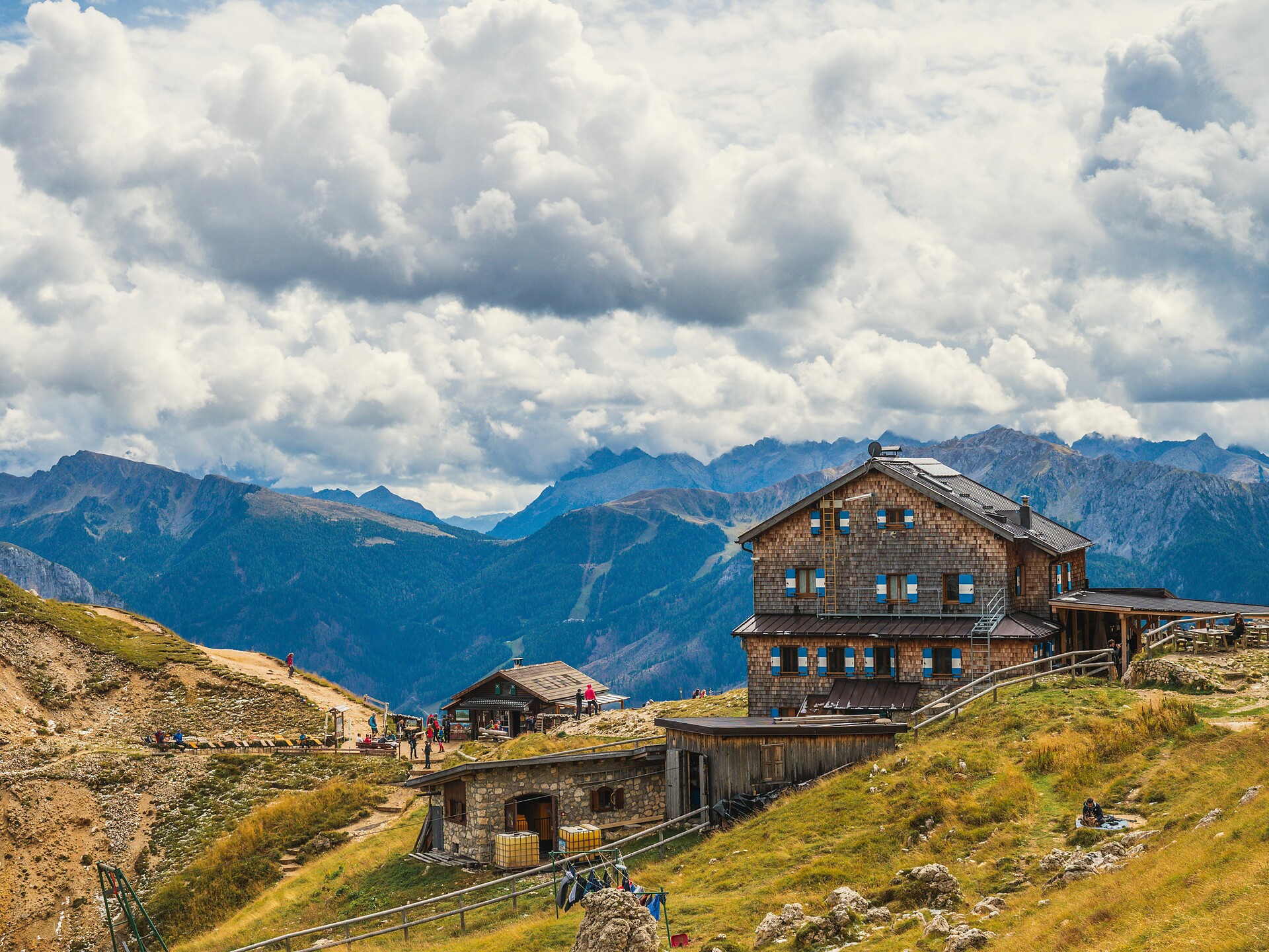 Über den Schafsteig zur Rotwandhütte im Rosengarten - Dolomitenregion Eggental - #2 - suedtirol.info