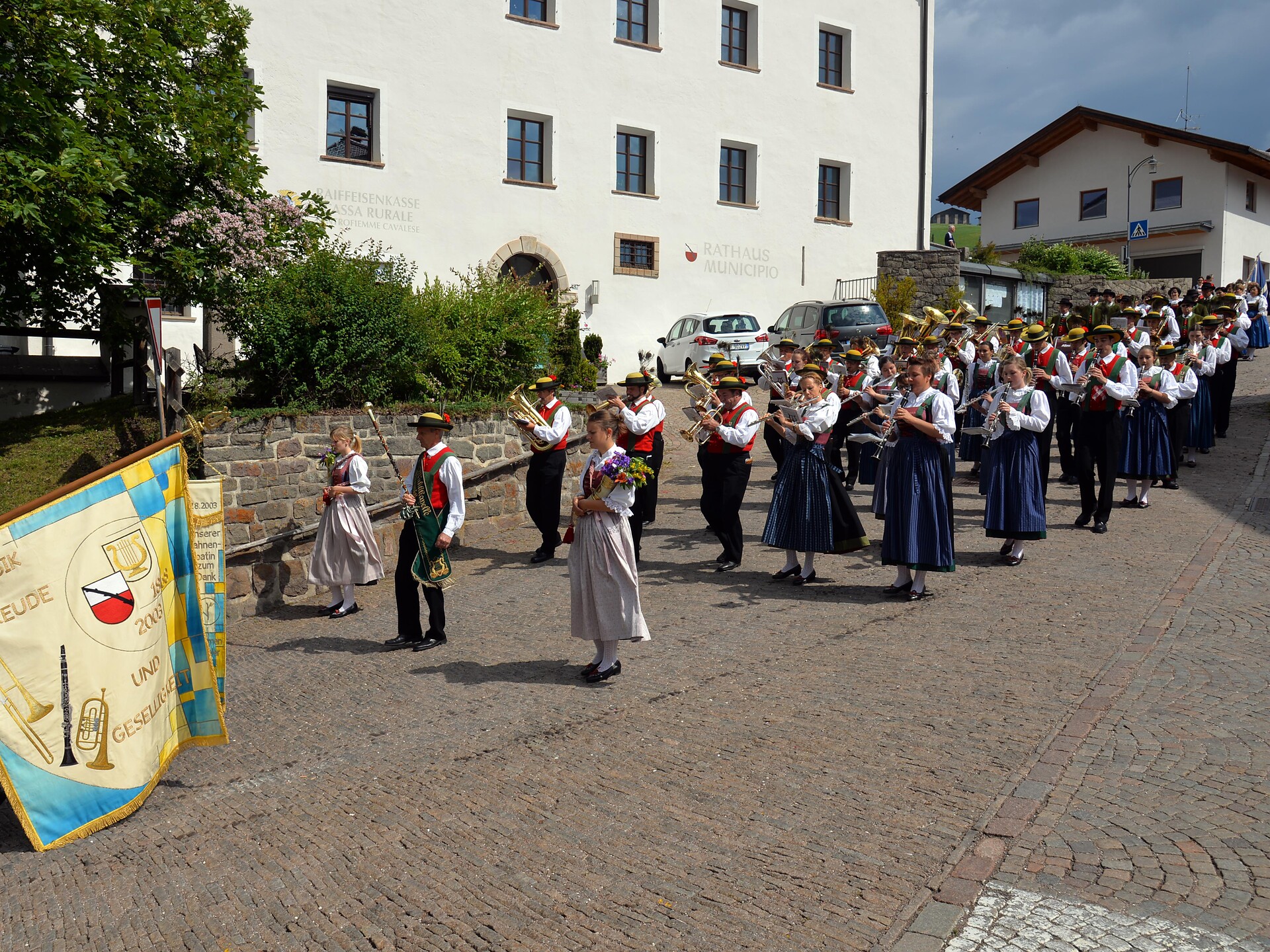 Concerto della banda musicale di Nova Ponente - Regione dolomitica Val d'Ega - #2 - suedtirol.info