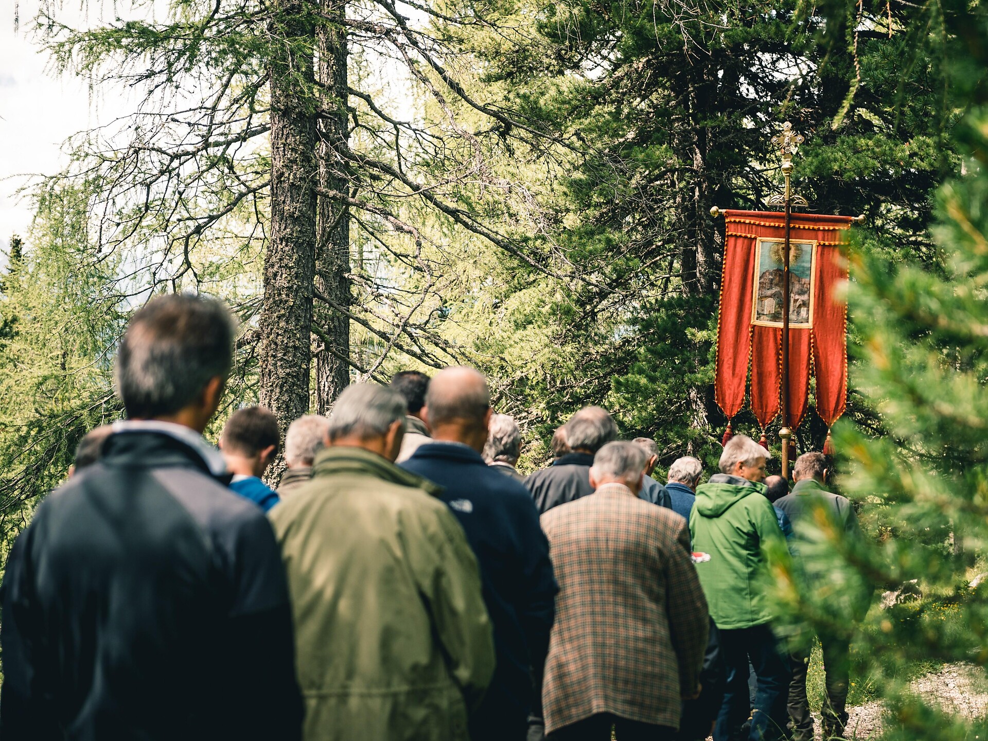 Prozesciun - Wallfahrt nach La Crusc/Heiligkreuz Badia 2 suedtirol.info