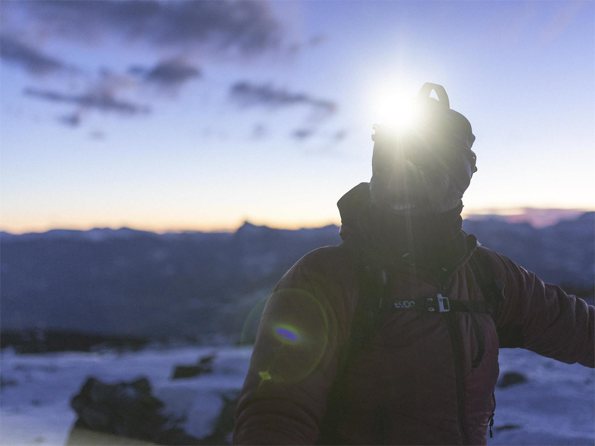 Scialpinismo su pista - mercoledì sera sul Corno del Renon - Bolzano e dintorni - #3 - suedtirol.info