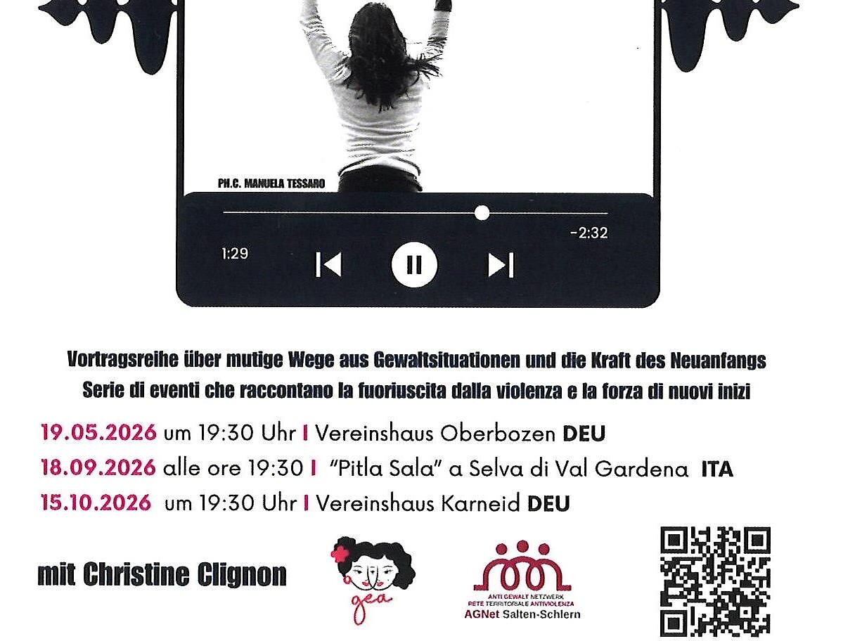 Podcast Event Free! Die  Kraft der Frauen, für ein Leben ohne Gewalt - Bozen und Umgebung - #3 - suedtirol.info