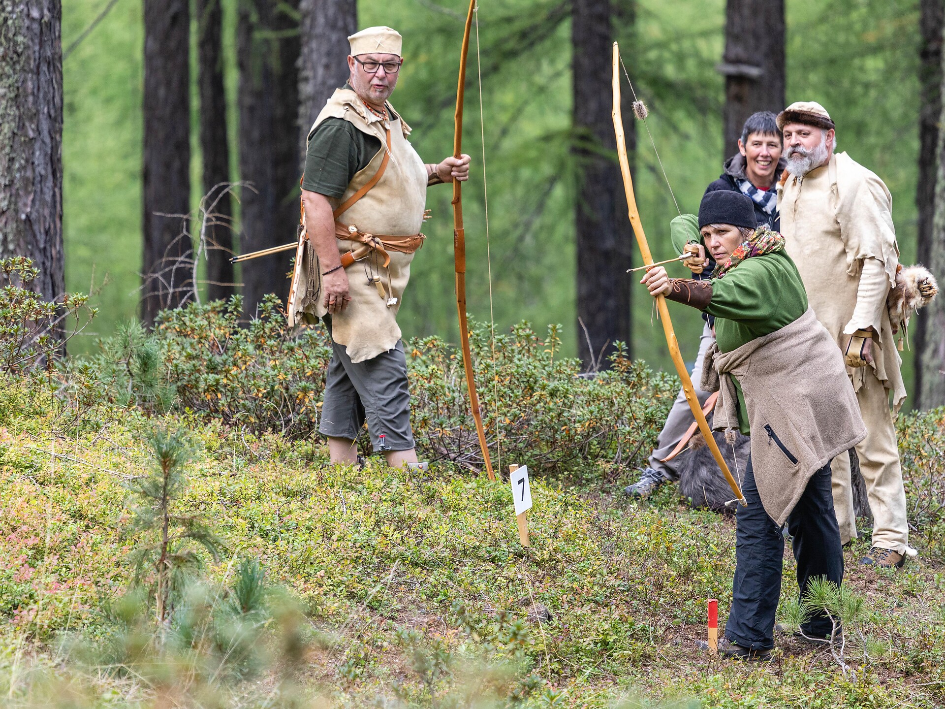 Prähistorisches Europameisterschaften im archeoParc Schnalstal Schnals 1 suedtirol.info