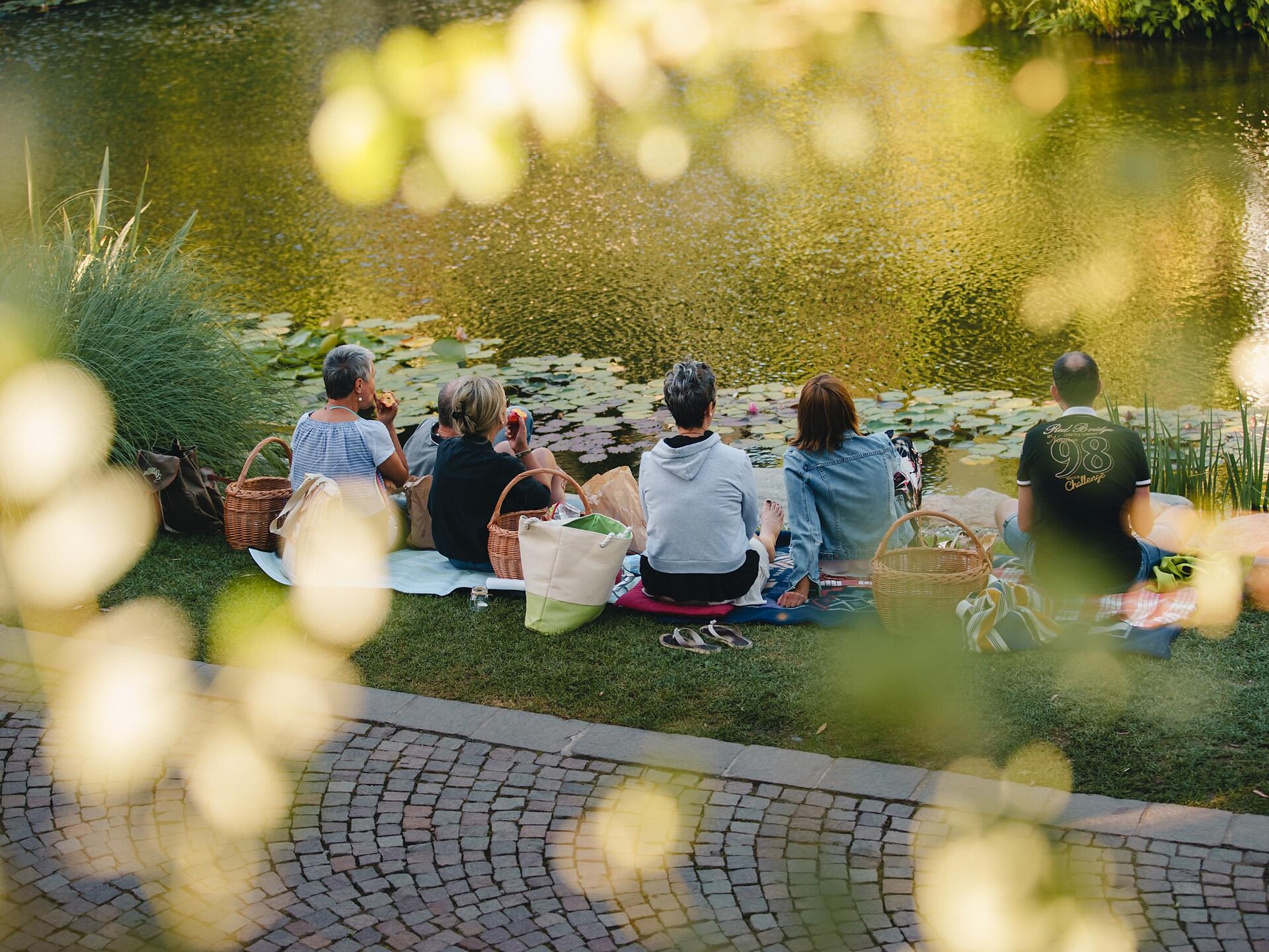 Picnic al Laghetto delle Ninfee Merano 3 suedtirol.info