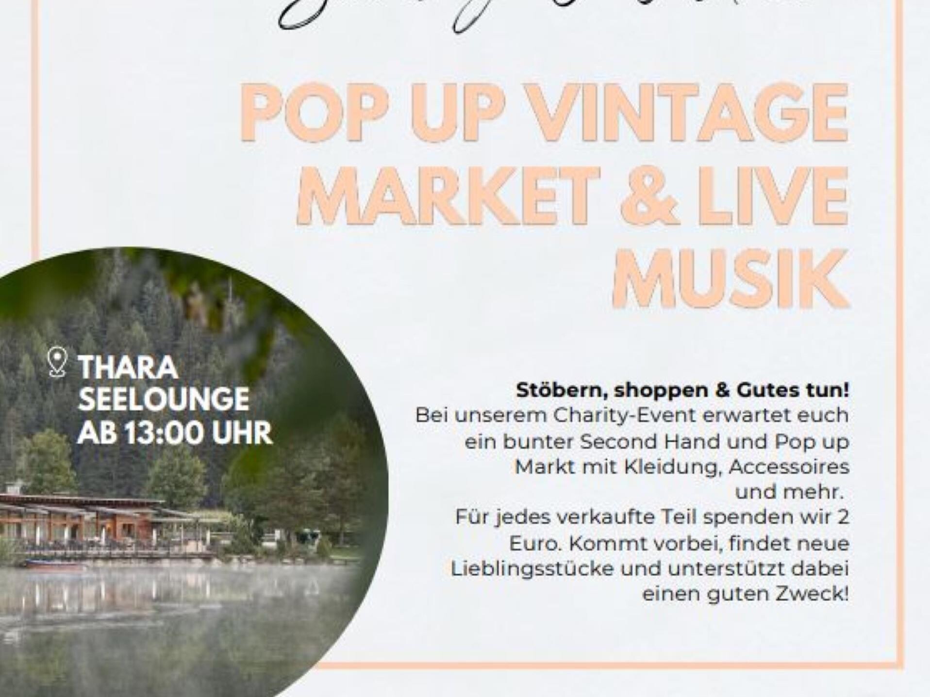 Pop Up Vintage Market & Musica dal vivo - Valle Aurina - #1 - suedtirol.info