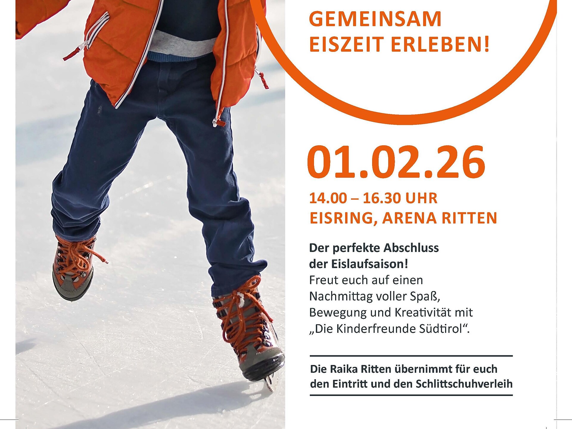 Raika Day – Pattinare con clown Berta e divertimento - Bolzano e dintorni - #2 - suedtirol.info