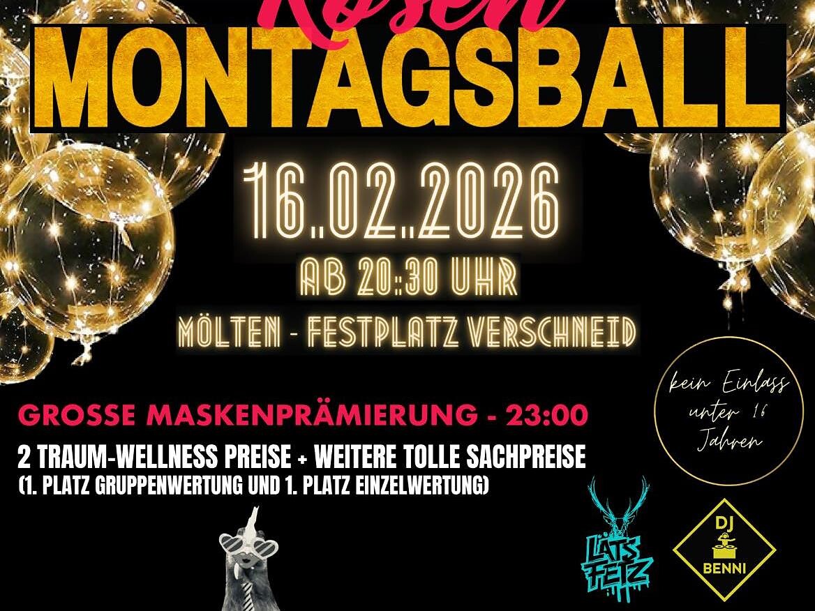 Ballo di carnevale del lunedì (Rosenmontagsball) - Bolzano e dintorni - #3 - suedtirol.info