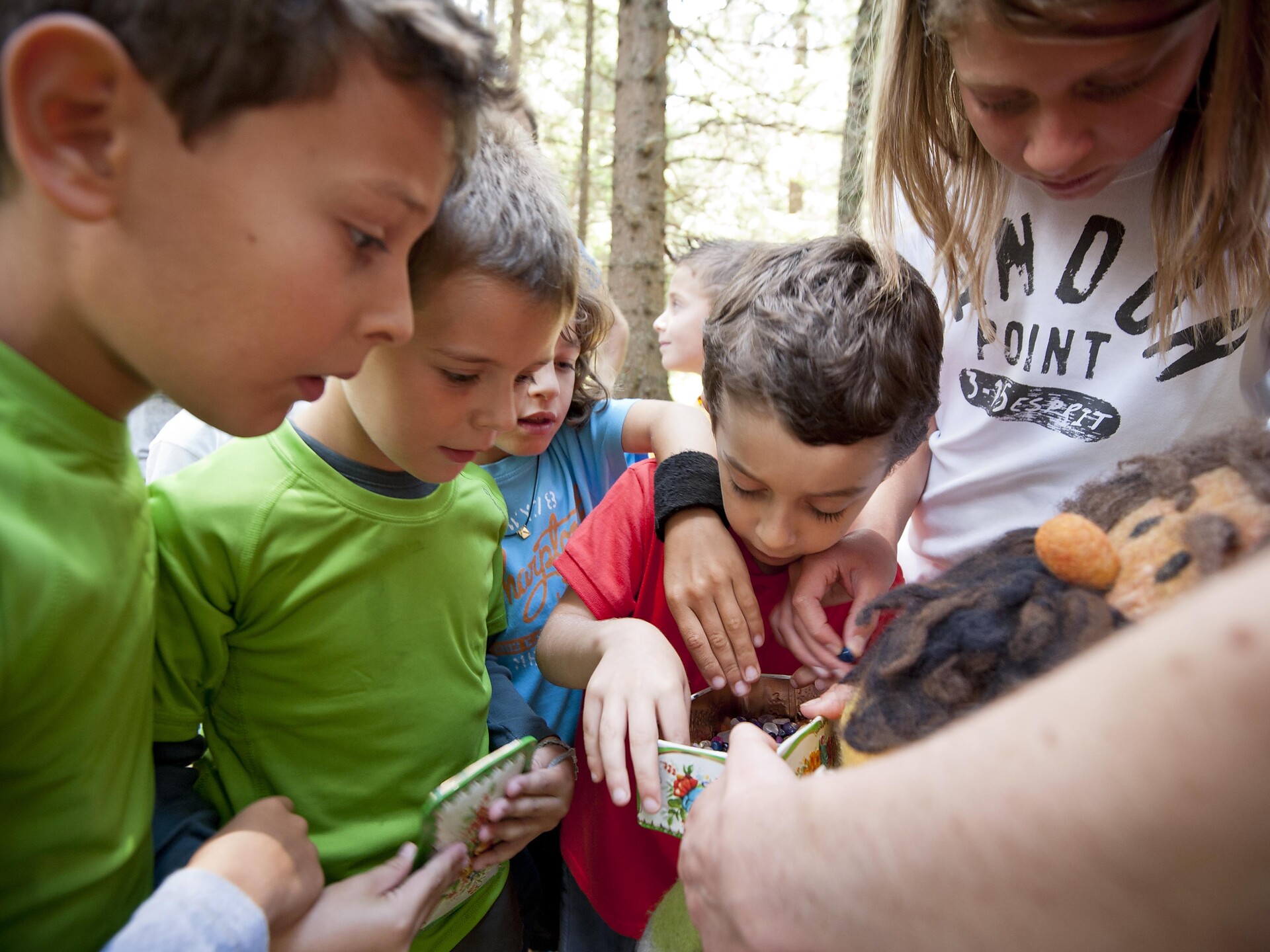 Rosadira Bike Kids - Caccia al tesoro nel bosco Nova Levante 2 suedtirol.info