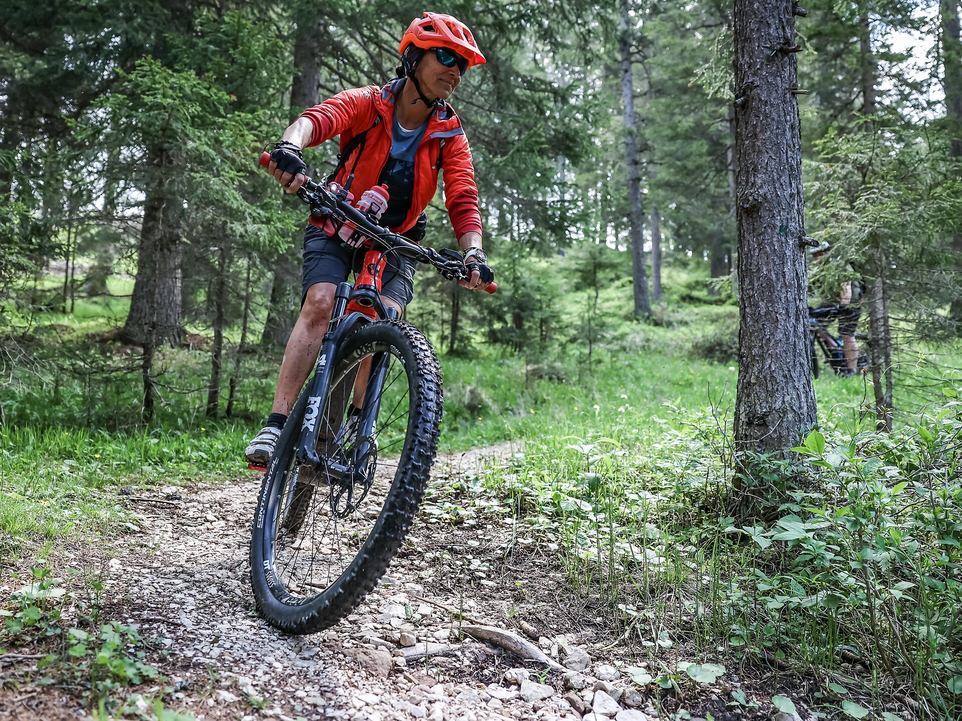 Rosadira Bike - Riding Technique Workshop: Braking and Cornering Technique Deutschnofen/Nova Ponente 1 suedtirol.info