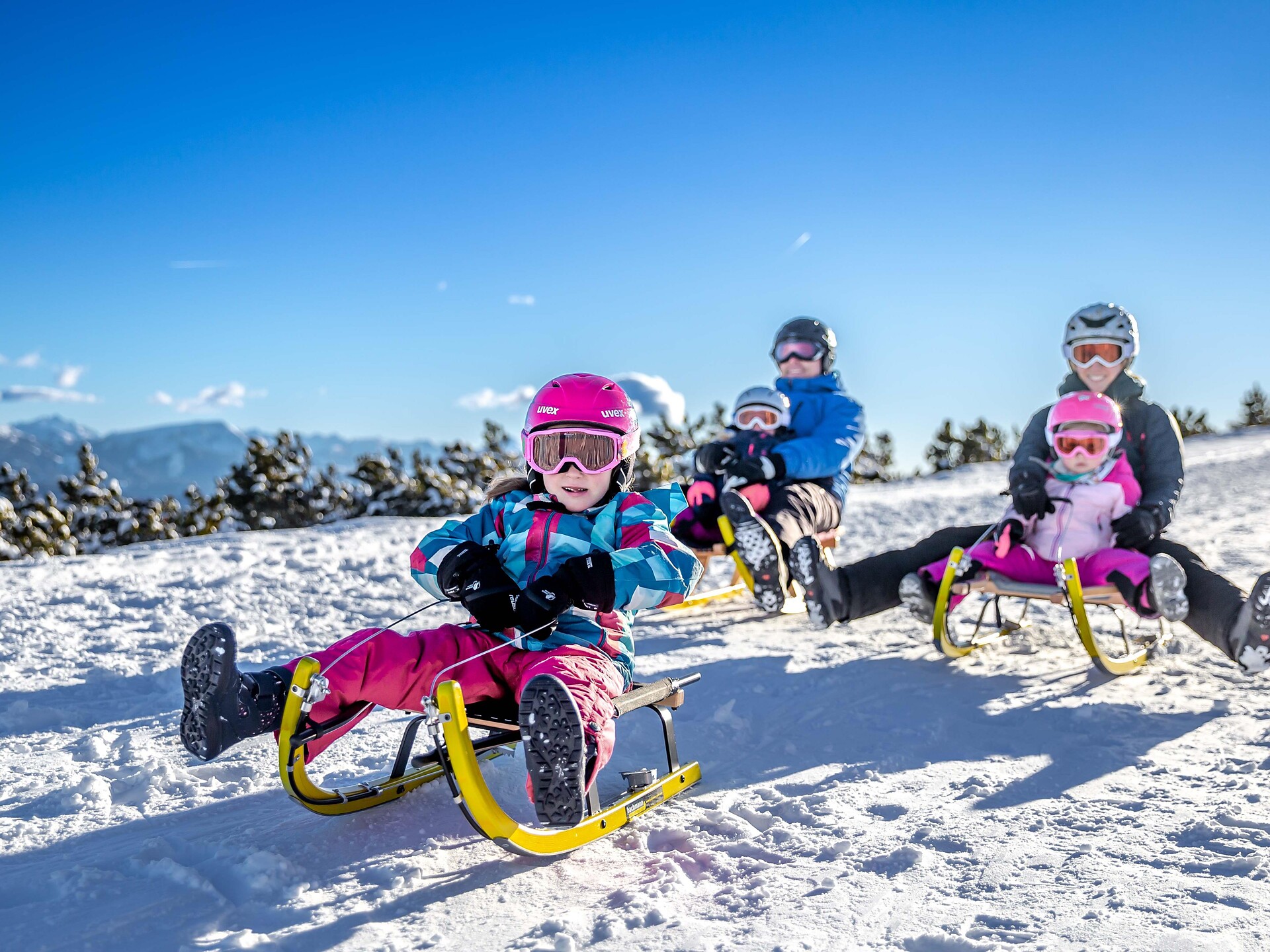 Corso introduttivo all'uso dello slittino - Bolzano e dintorni - #3 - suedtirol.info
