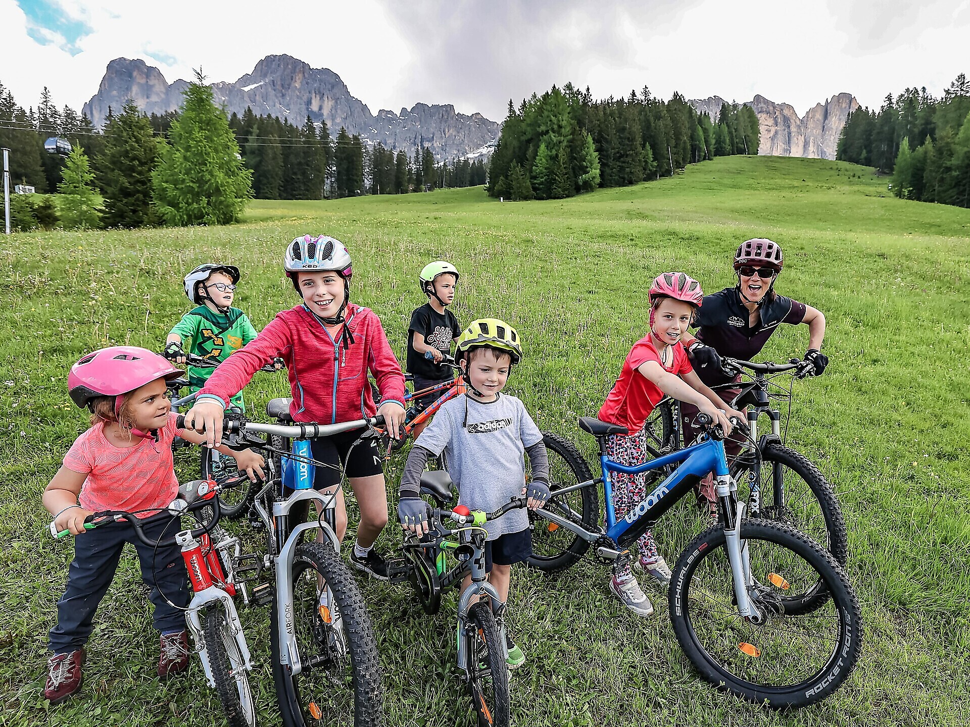 Rosadira Bike Kids - Re Laurino Kids Bike Tour - Regione dolomitica Val d'Ega - #1 - suedtirol.info