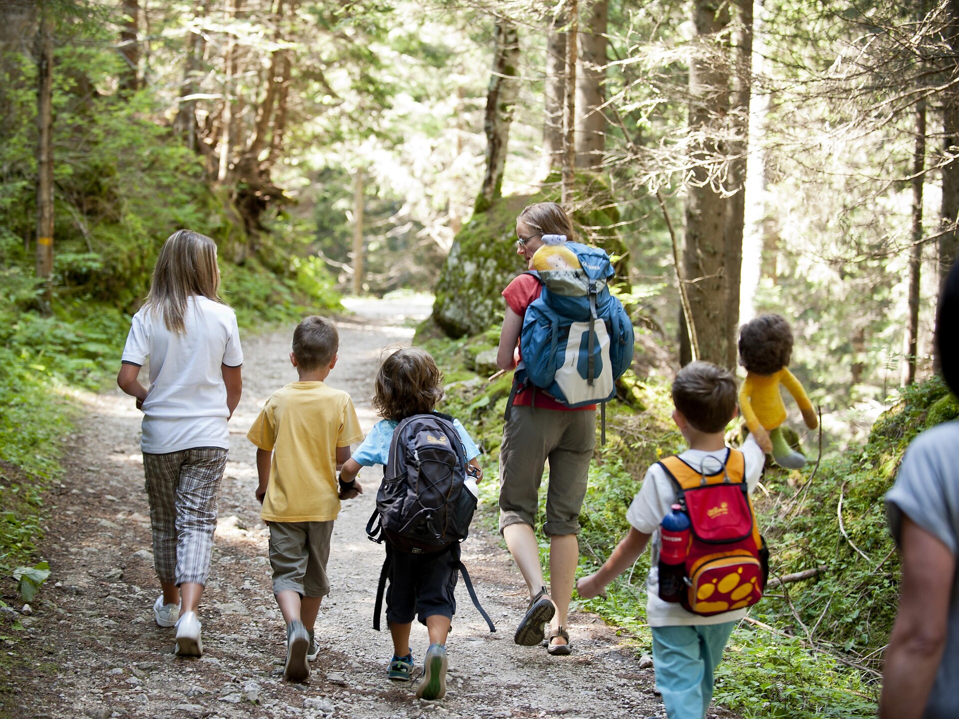 Rosadira Bike Kids - Kids hike to the Häusler Sam hut Welschnofen/Nova Levante 2 suedtirol.info