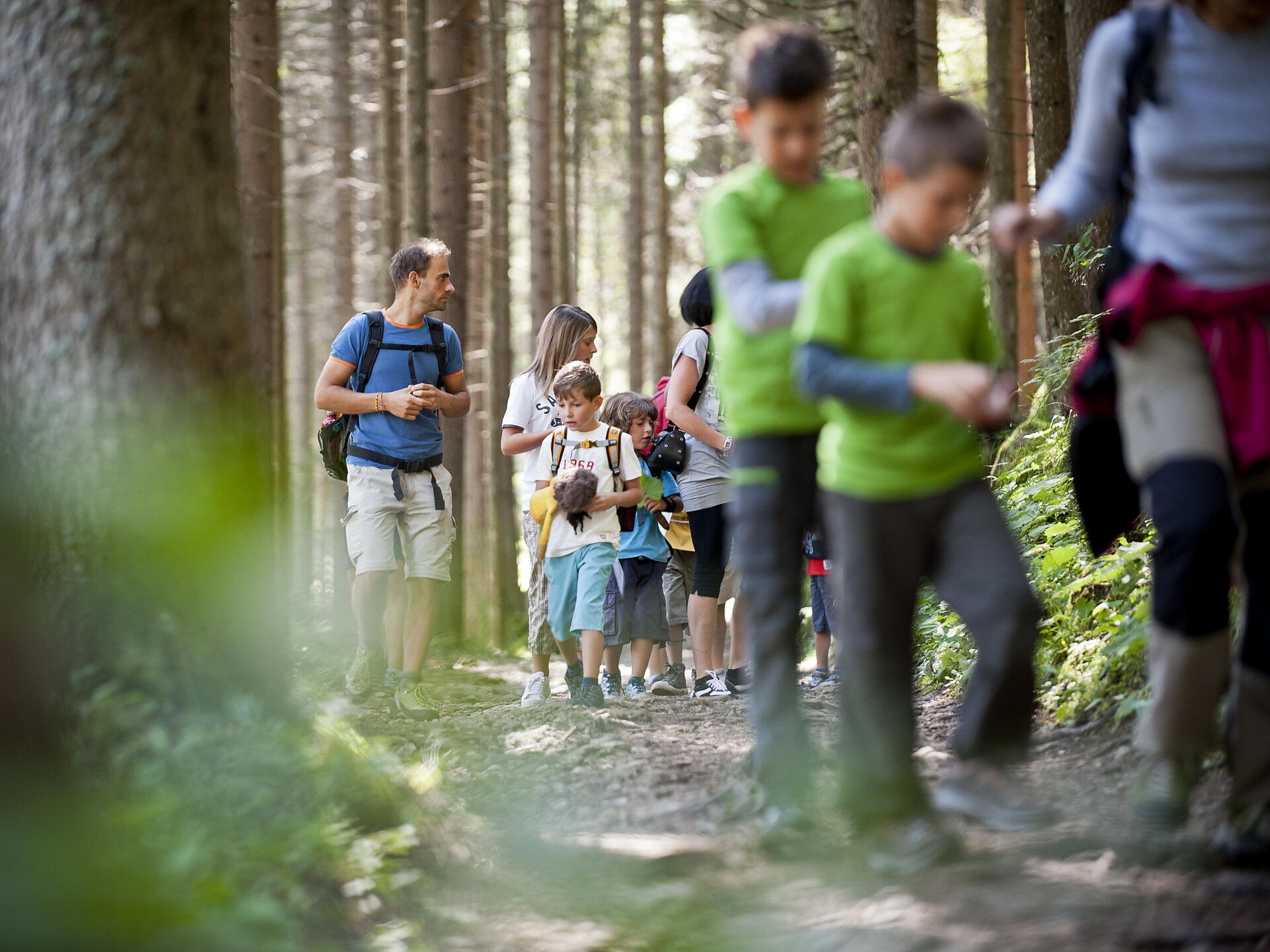 Rosadira Bike Kids - Kids hike to the Häusler Sam hut Welschnofen/Nova Levante 1 suedtirol.info