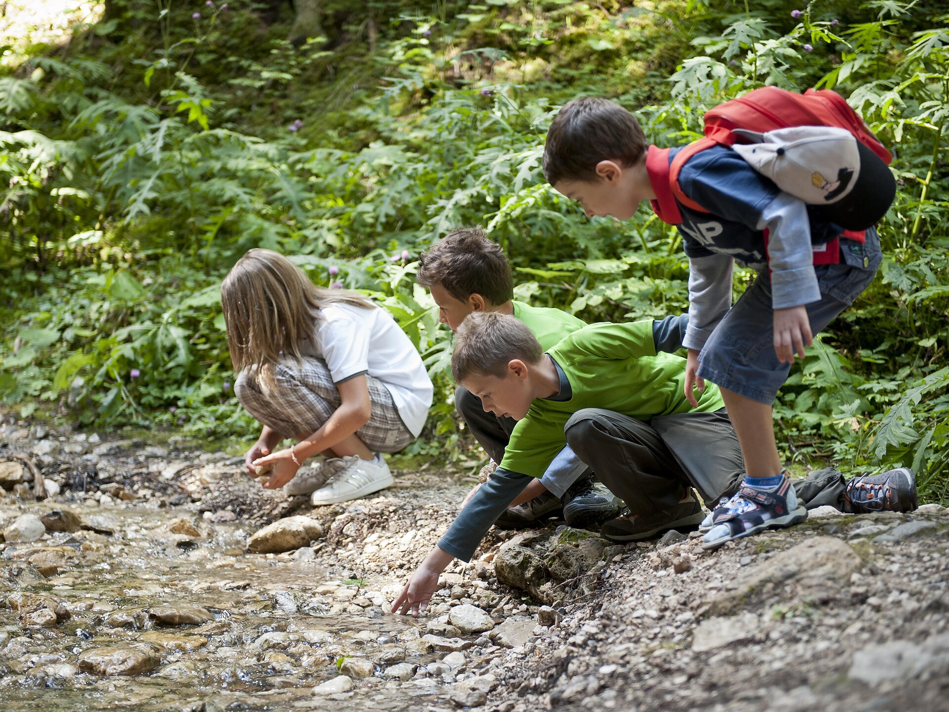 Rosadira Bike Kids - Kids hike to the Häusler Sam hut Welschnofen/Nova Levante 3 suedtirol.info
