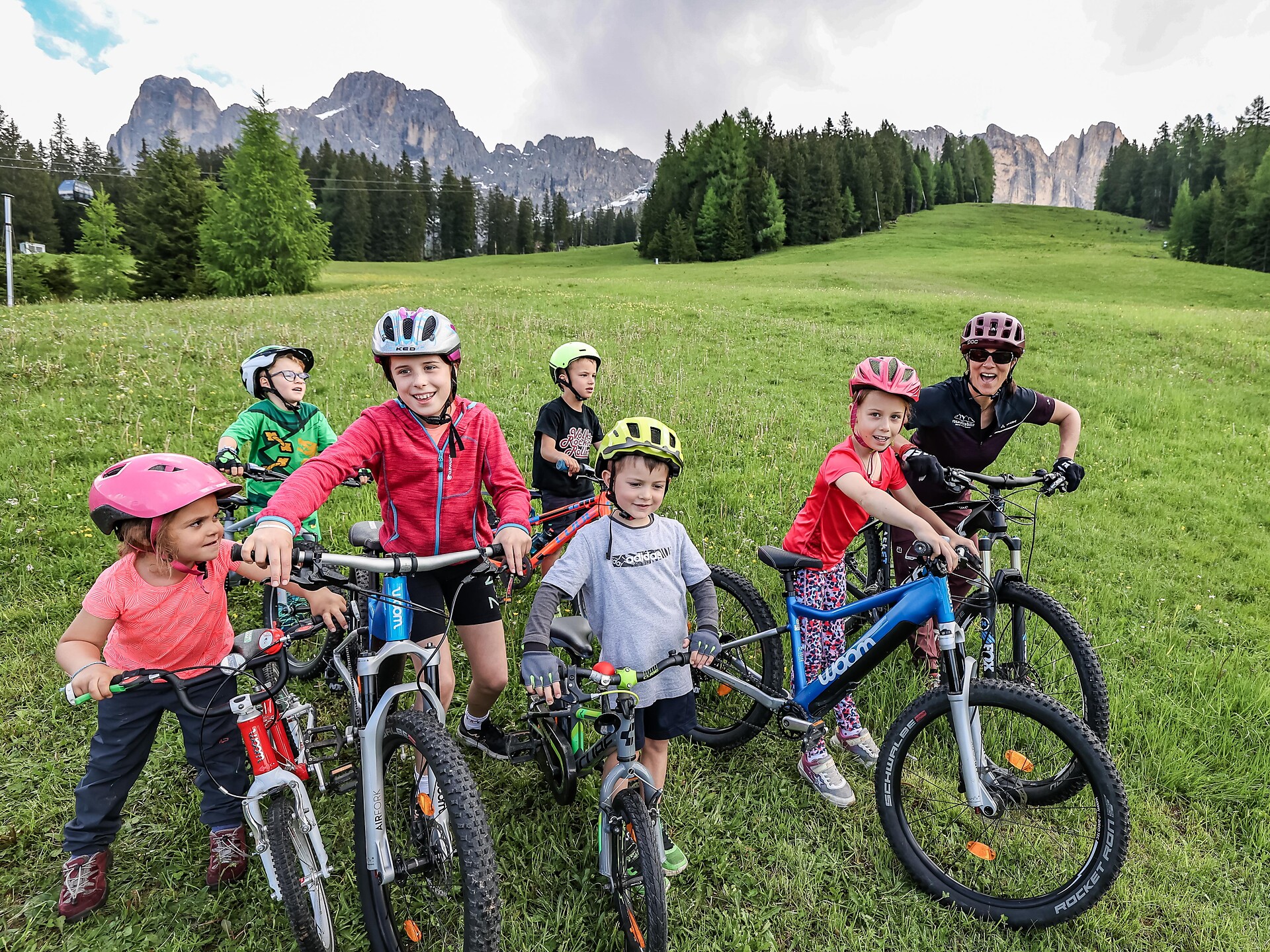 Rosadira Bike Kids - How is a bike built? Welschnofen/Nova Levante 1 suedtirol.info