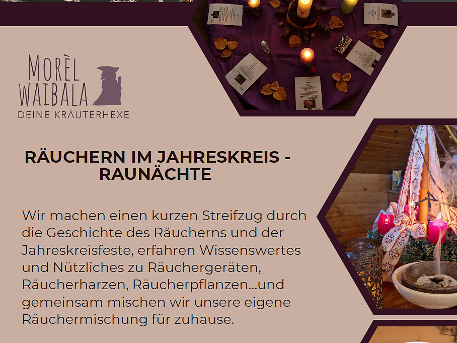 Räuchern im Jahreskreis - Raunächte -  - #1 - suedtirol.info