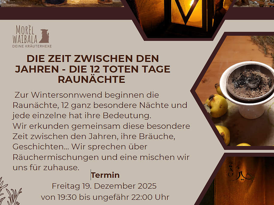 Raunächte- Die Zeit zwischen den Jahren- die 12 toten Tage -  - #1 - suedtirol.info