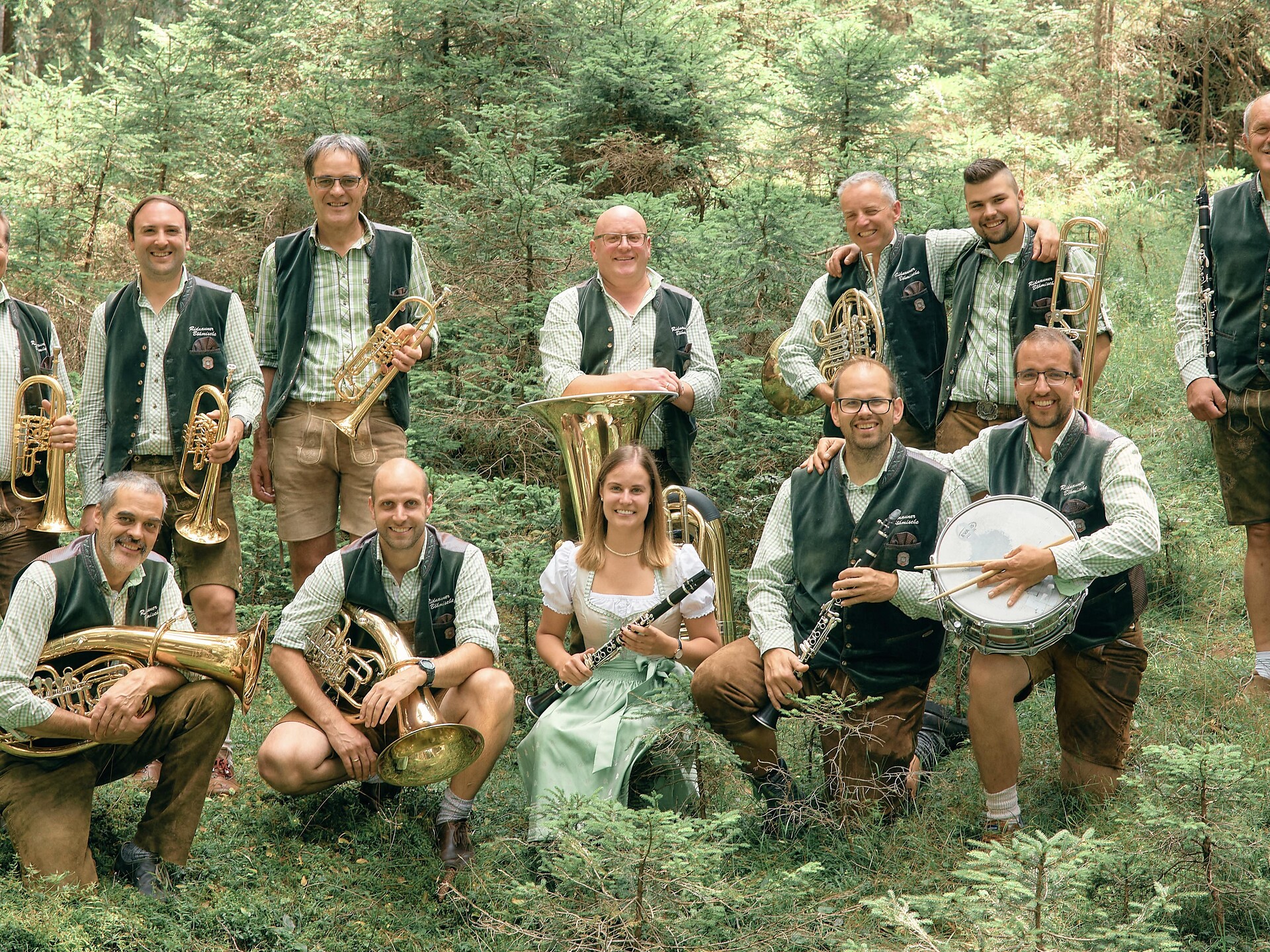 The music group "Ridnauner Böhmische" at the mountain pasture Wasserfaller Alm - Sterzing/Vipiteno and environs - #1 - suedtirol.info