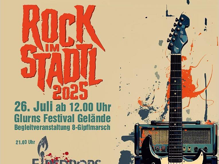 Rock im Stadtl 2025 - Val Venosta - #1 - suedtirol.info